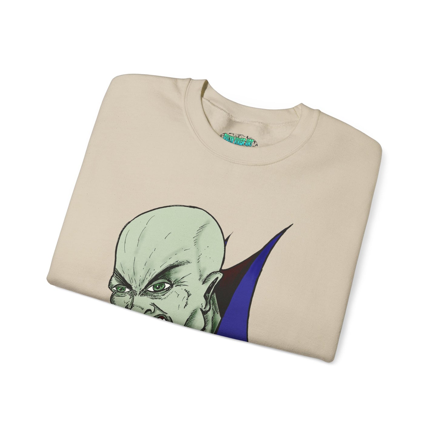 Vampire Graphic Sweatshirt for Halloween