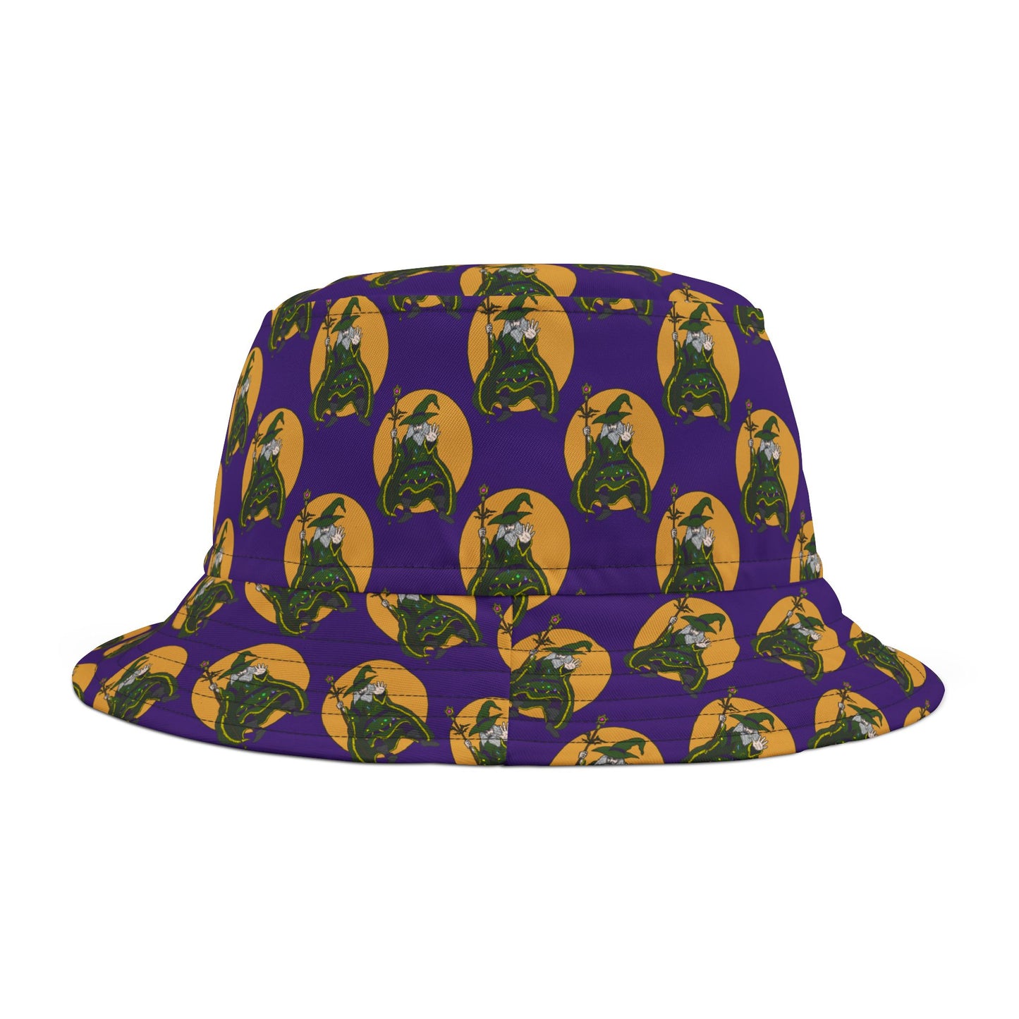 Vibrant Dog Print Bucket Hat for Casual Style, Summer Accessory, Gift for Dog Lovers, Festival Fashion, Adjustable Hat