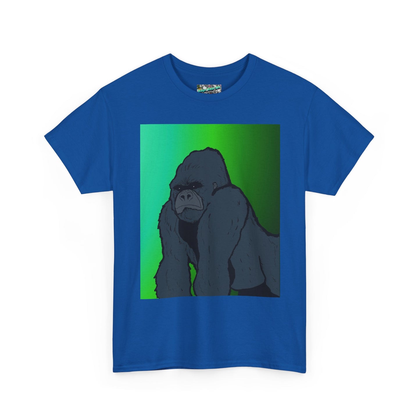 Gorilla Portrait Tee – Graphic Ape Illustration T-Shirt