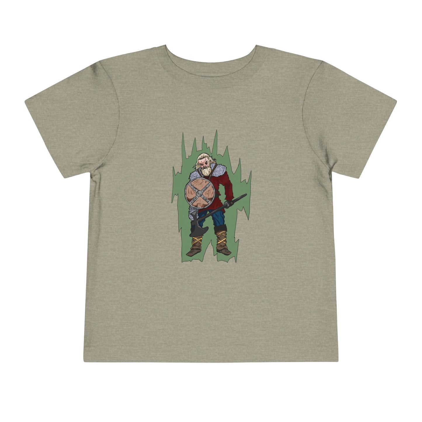 Toddler Tee — Viking Warrior Graphic Shirt