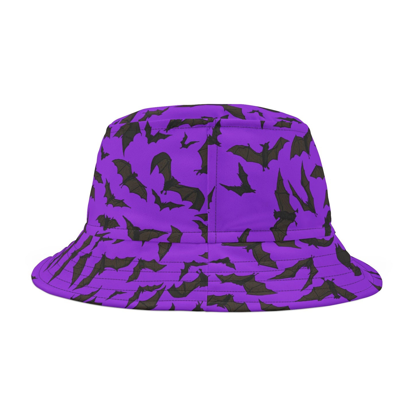 Vibrant Bats Bucket Hat, Stylish Summer Hat, Casual Beachwear, Trendy Headwear for Festivals, Gift for Animal Lovers