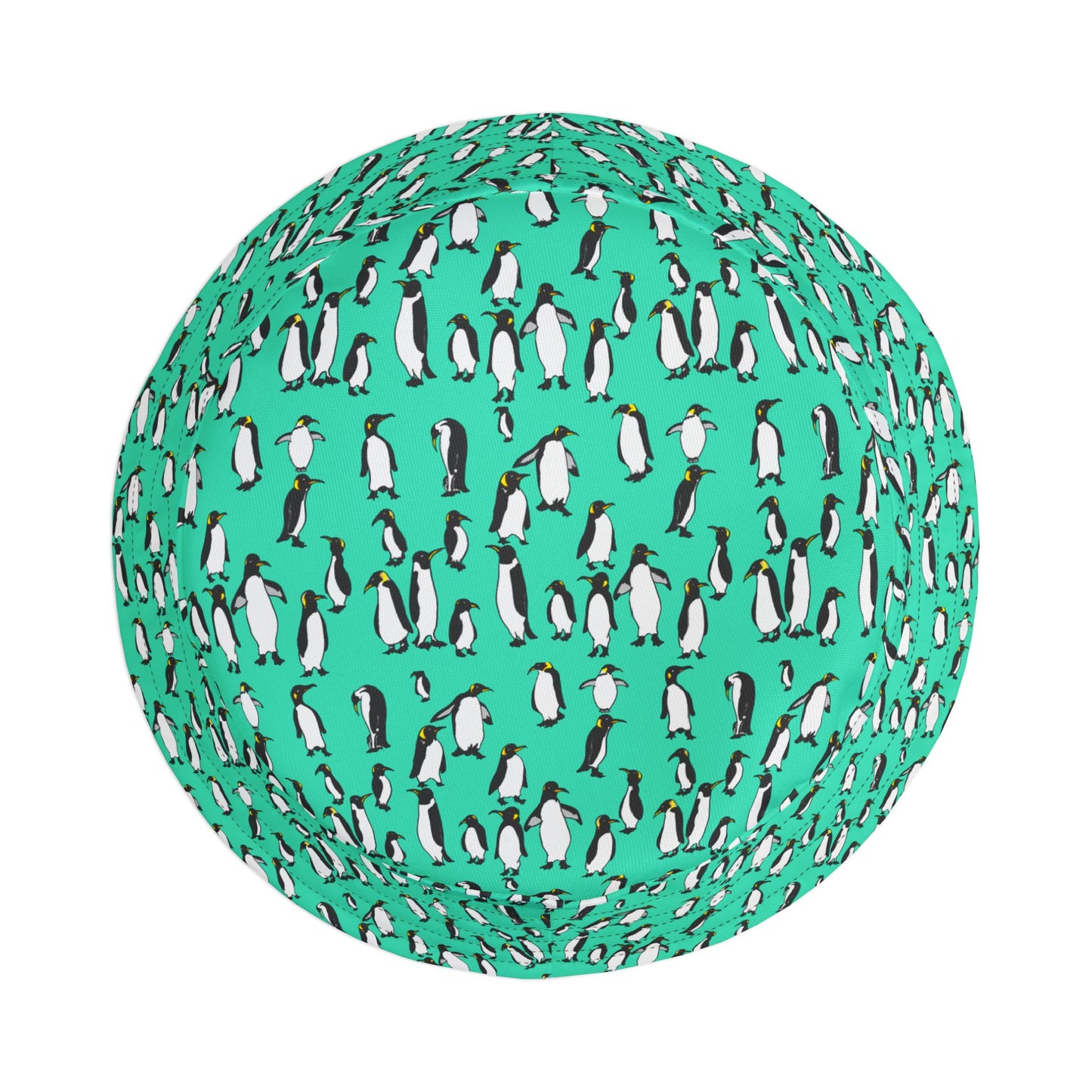 Playful Penguin Pattern Bucket Hat - Trendy Summer Accessory, Beachwear, Outdoor Fun, Gift for Him/Her, Vacation Must-Have