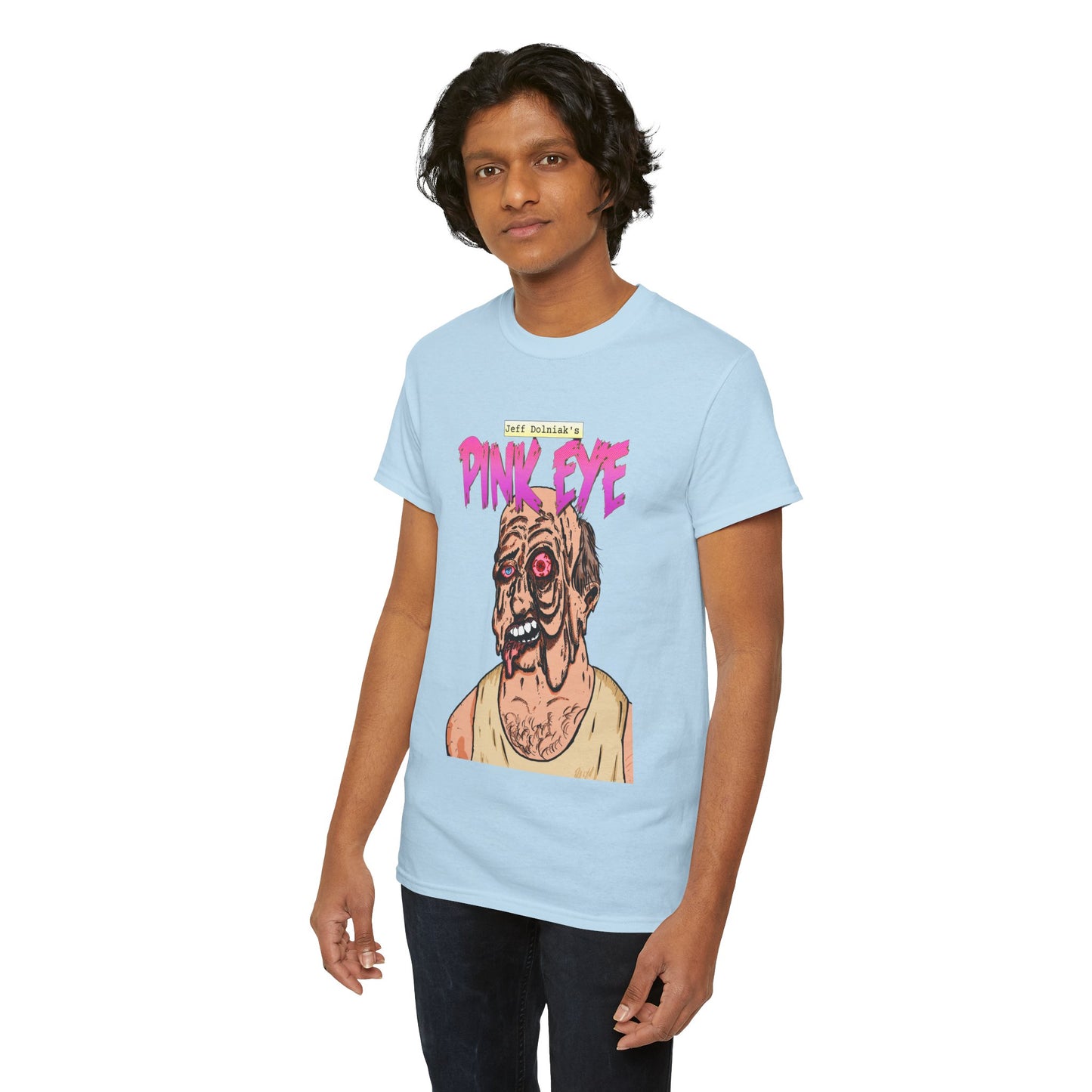 Pink Eye - Body Horror Illustration T-Shirt
