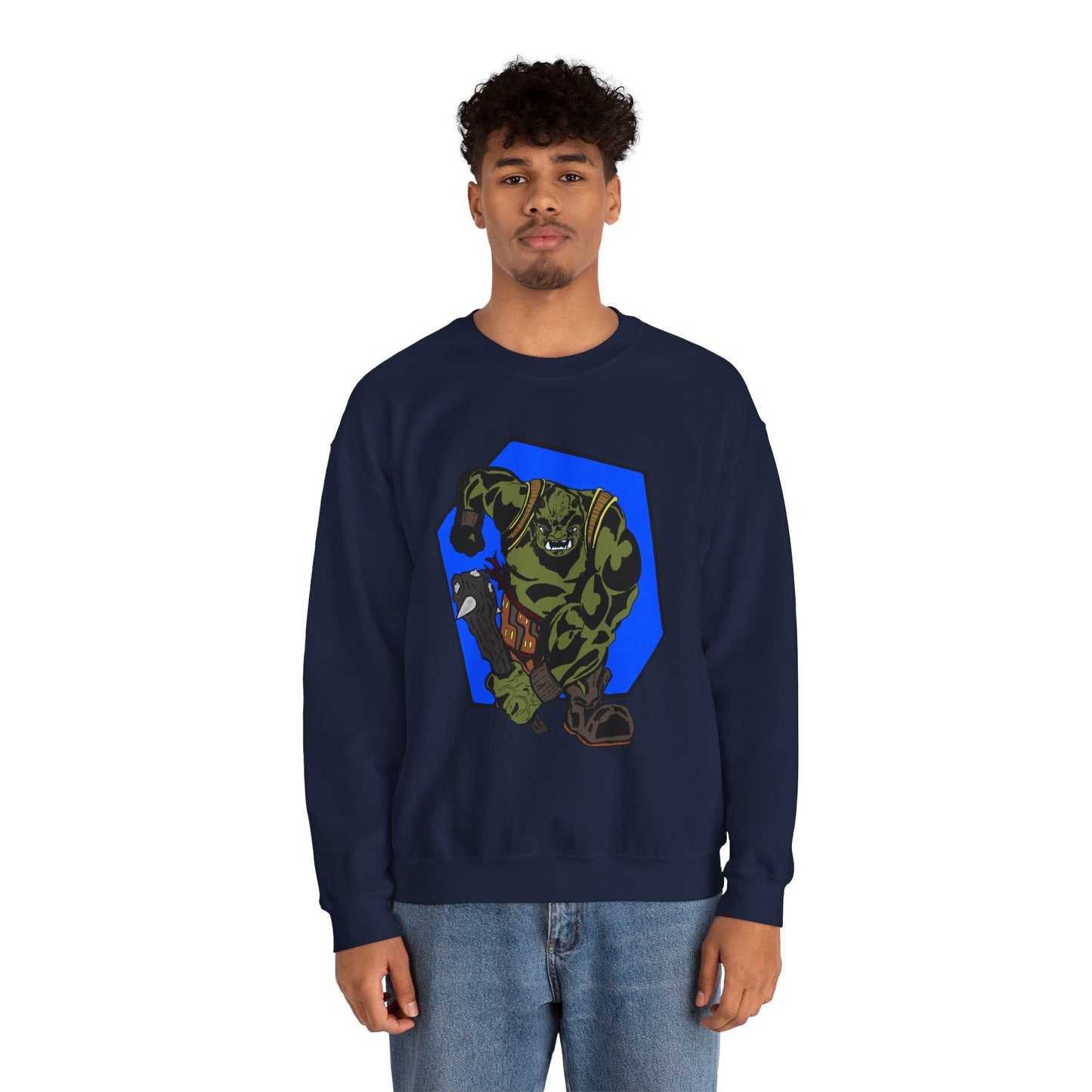 Rampaging Ogre Crewneck Sweatshirt for Marvel Fans
