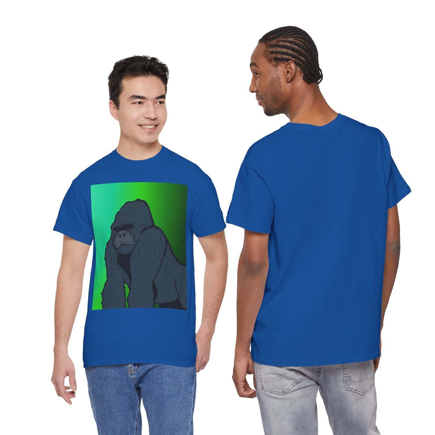 Gorilla Portrait Tee – Graphic Ape Illustration T-Shirt
