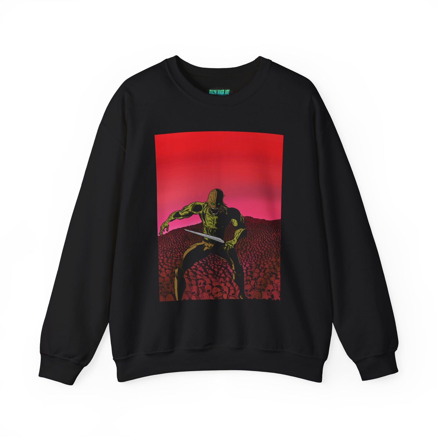 Retro Skull Master Graphic Unisex Crewneck Sweatshirt