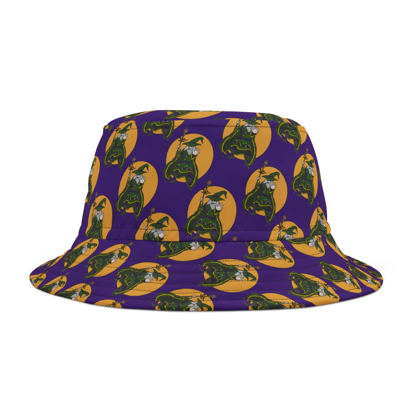 Vibrant Dog Print Bucket Hat for Casual Style, Summer Accessory, Gift for Dog Lovers, Festival Fashion, Adjustable Hat