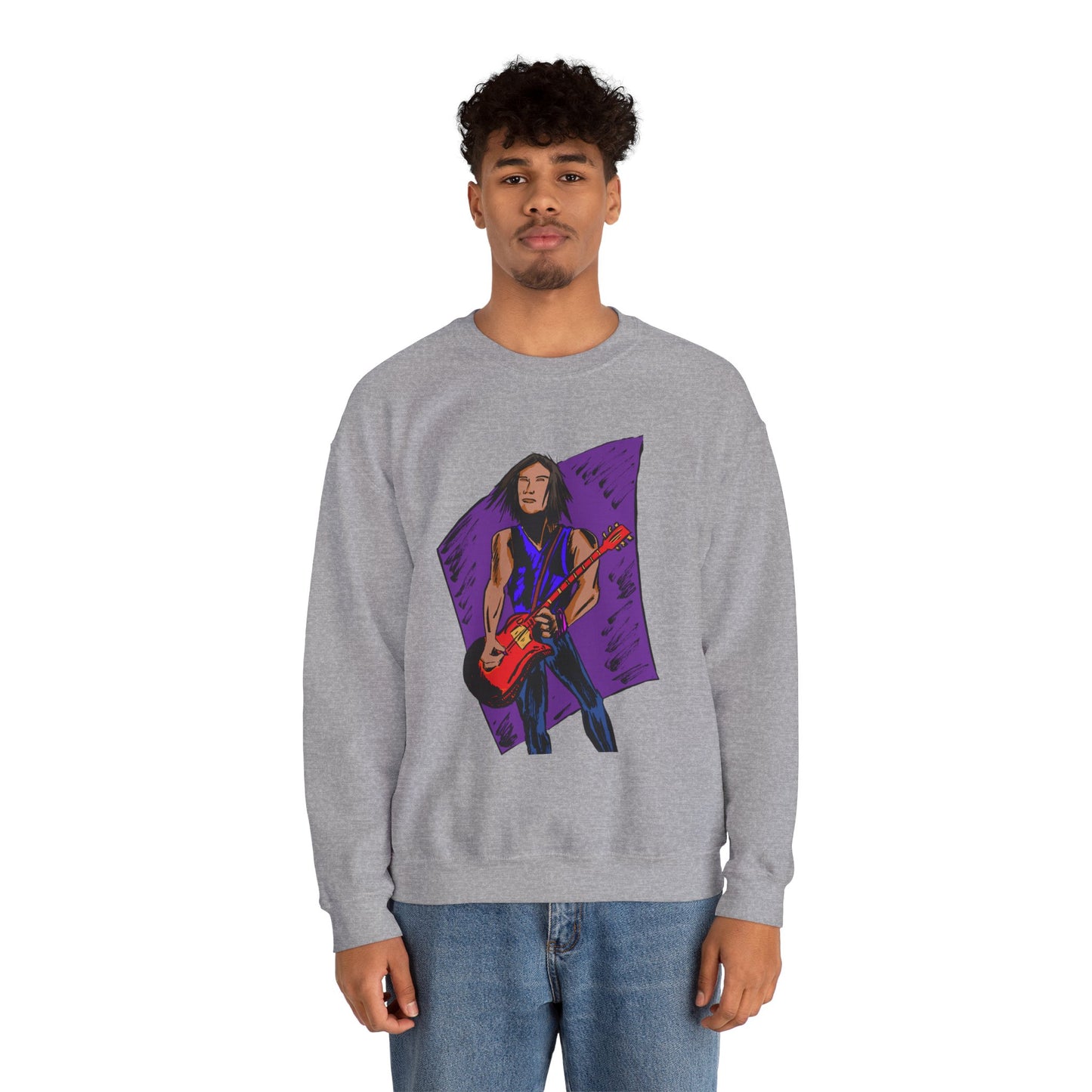 Rock Star Vintage Crewneck Sweatshirt