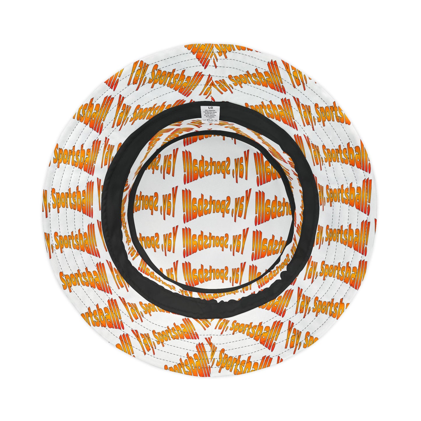 Yay Sportsball Bucket Hat for Gamers & Sports Fans