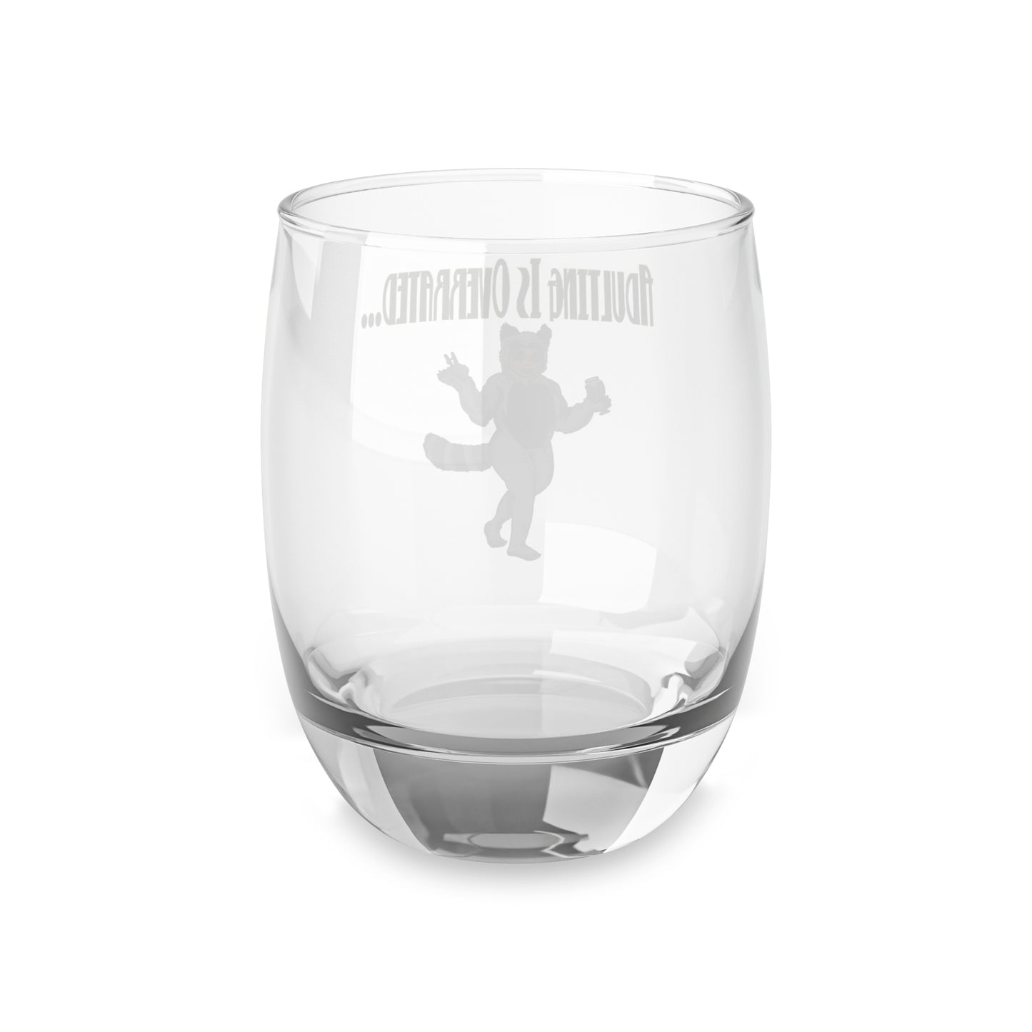 Adulting Is Overrated Whiskey Glass - Fun and Unique Gift for Adults