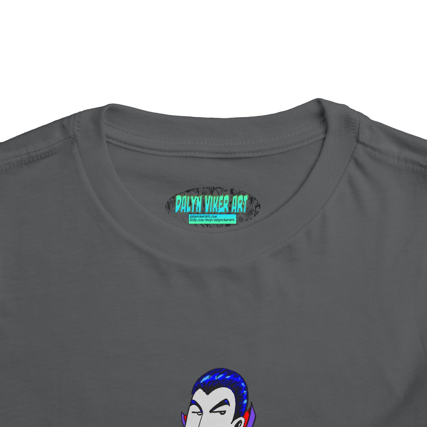 Toddler Tee — Cute Cartoon Vampire Graphic Shirt for Kids