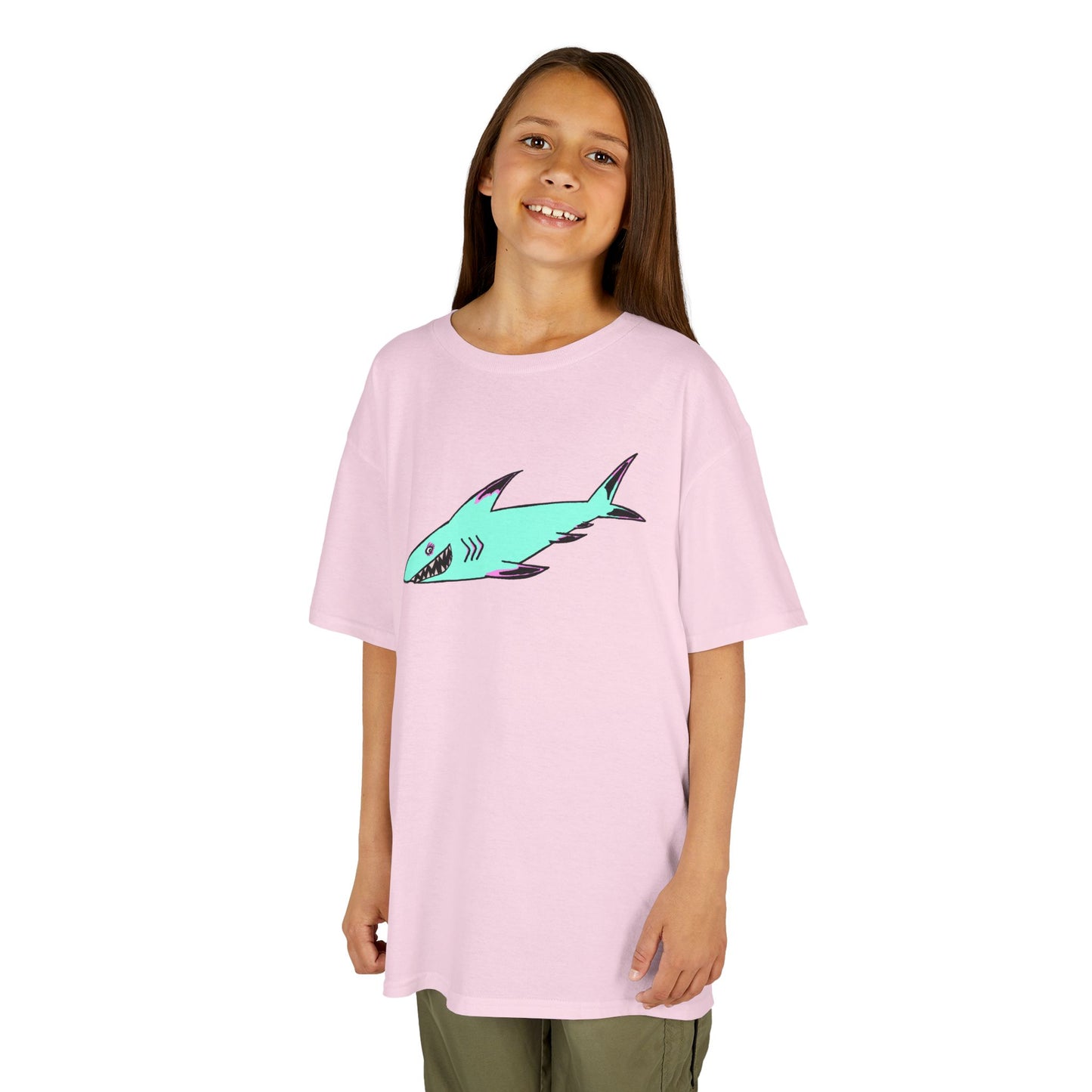 Cool Shark Kids Tee, Animal T-Shirt, Gifts for Boys, Summer Wear, Fun Graphic Tee, Birthday Gift
