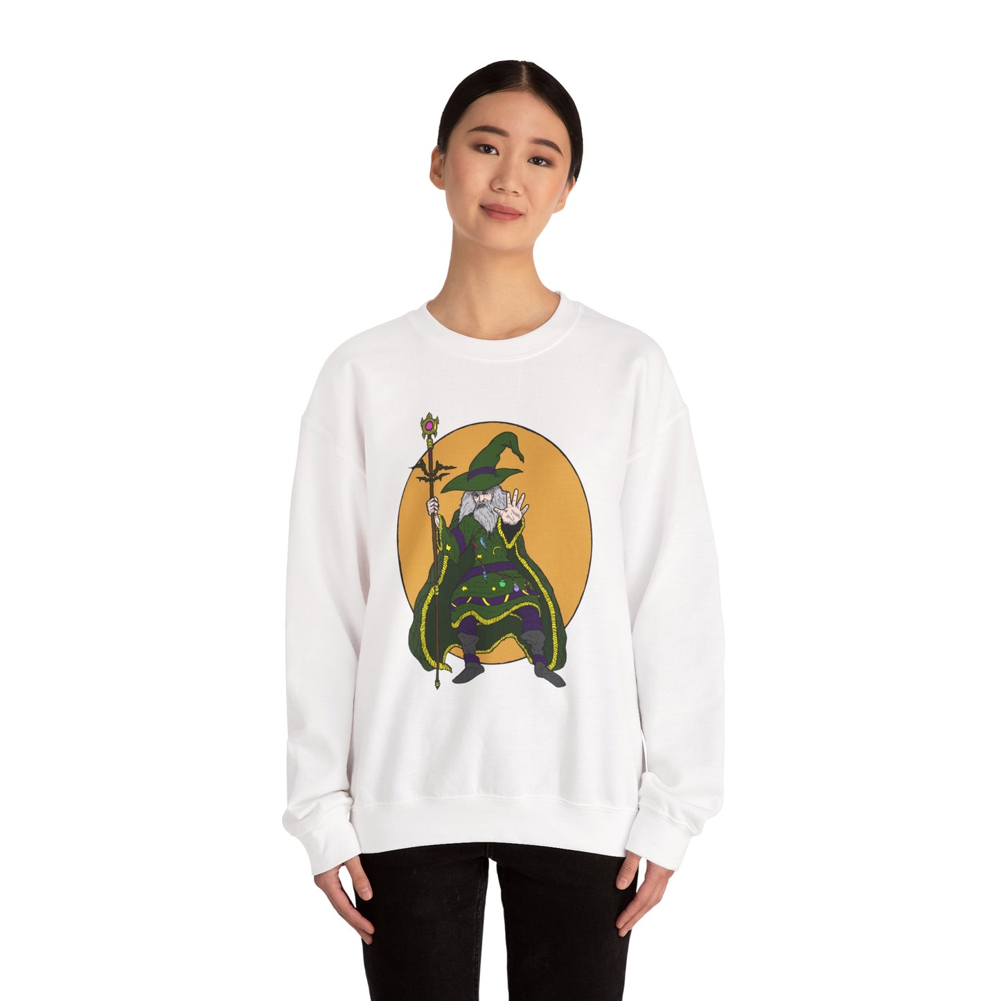 Wizard-Themed Unisex Crewneck Sweatshirt