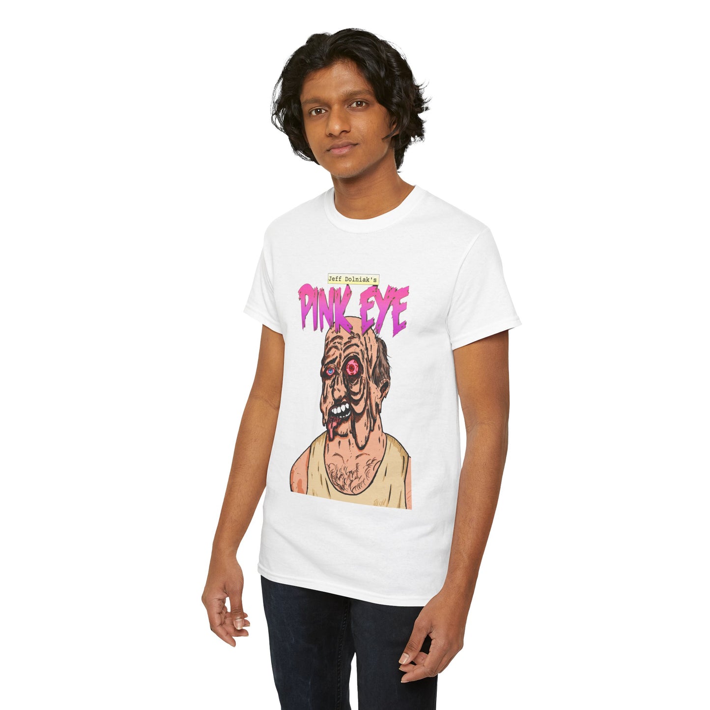 Pink Eye - Body Horror Illustration T-Shirt