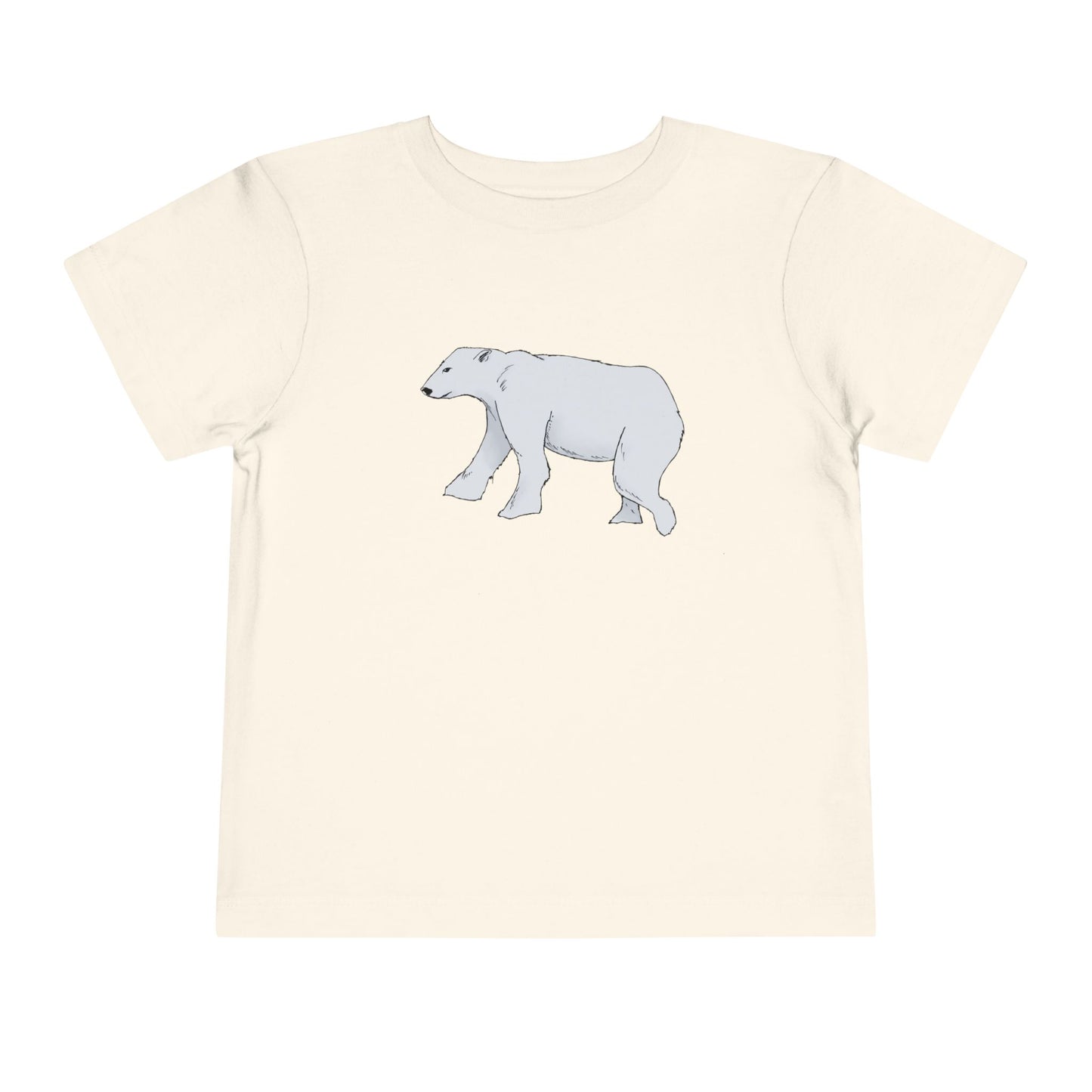 Polar Bear Toddler Tee — Cute Arctic Animal Shirt for Kids