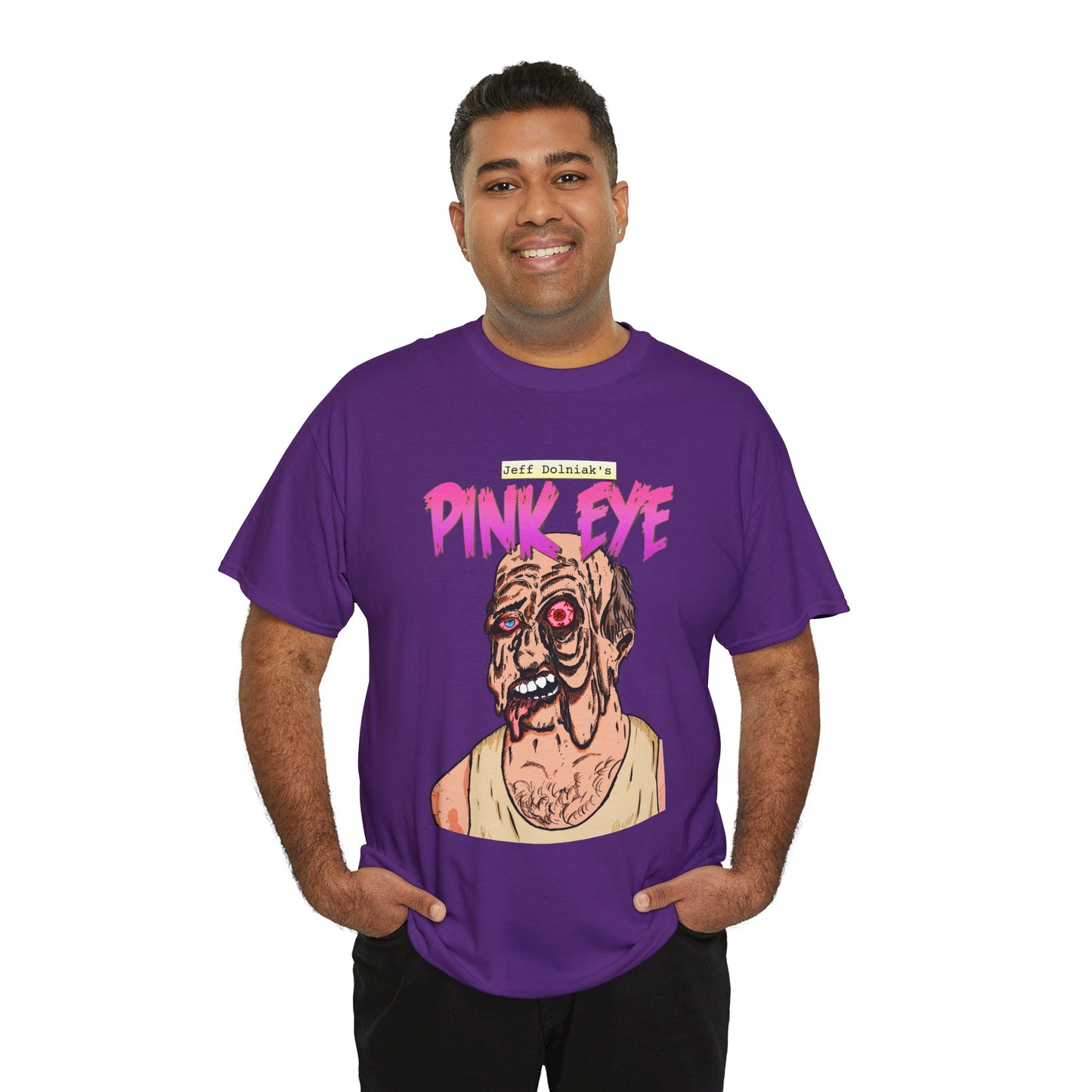 Pink Eye - Body Horror Illustration T-Shirt