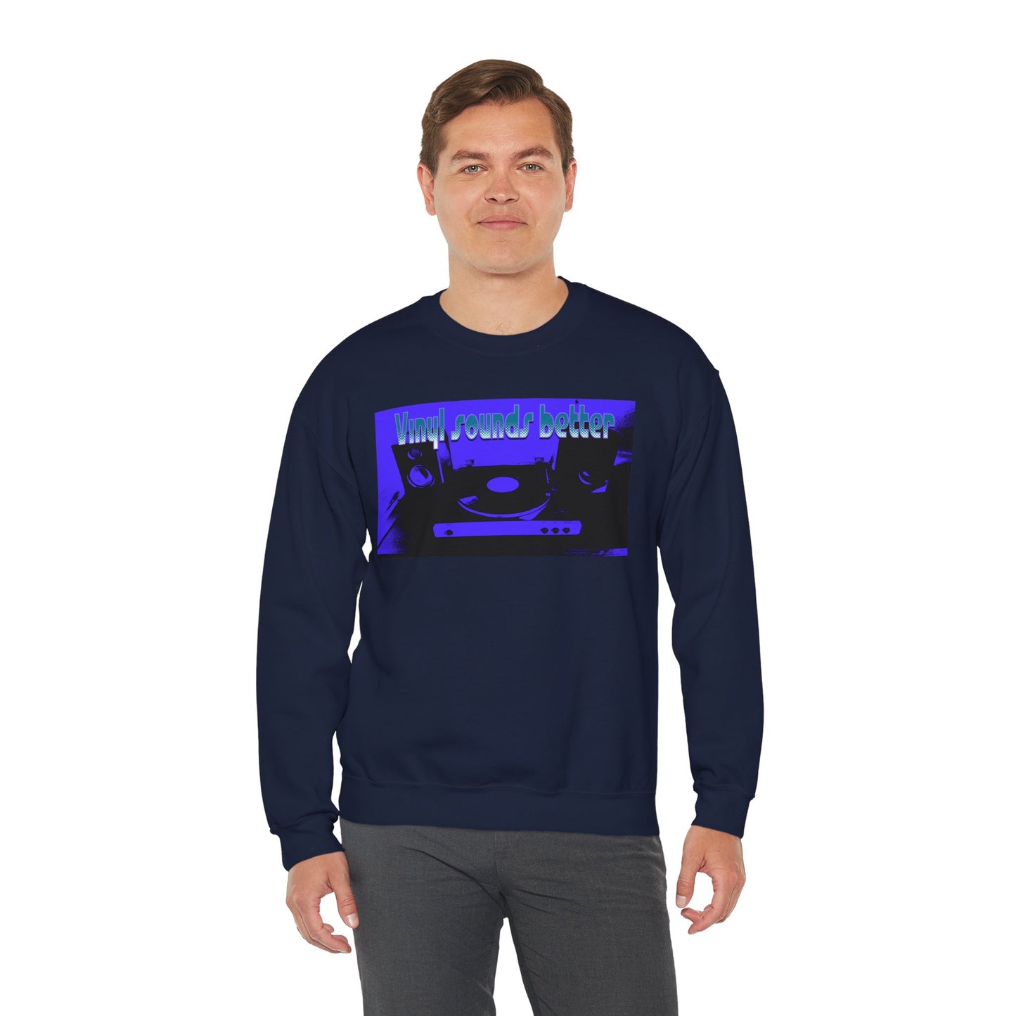 Vinyl Sounds Better Crewneck Sweatshirt