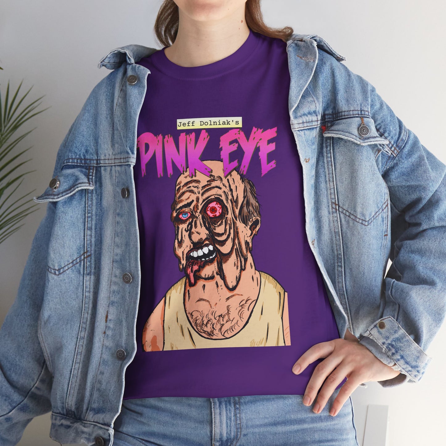 Pink Eye - Body Horror Illustration T-Shirt