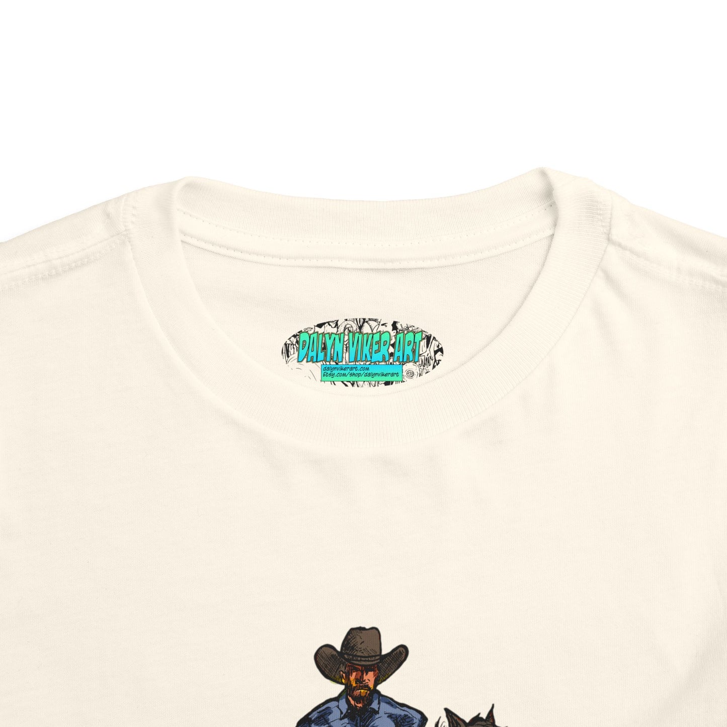 Cowboy on Horse Toddler Tee