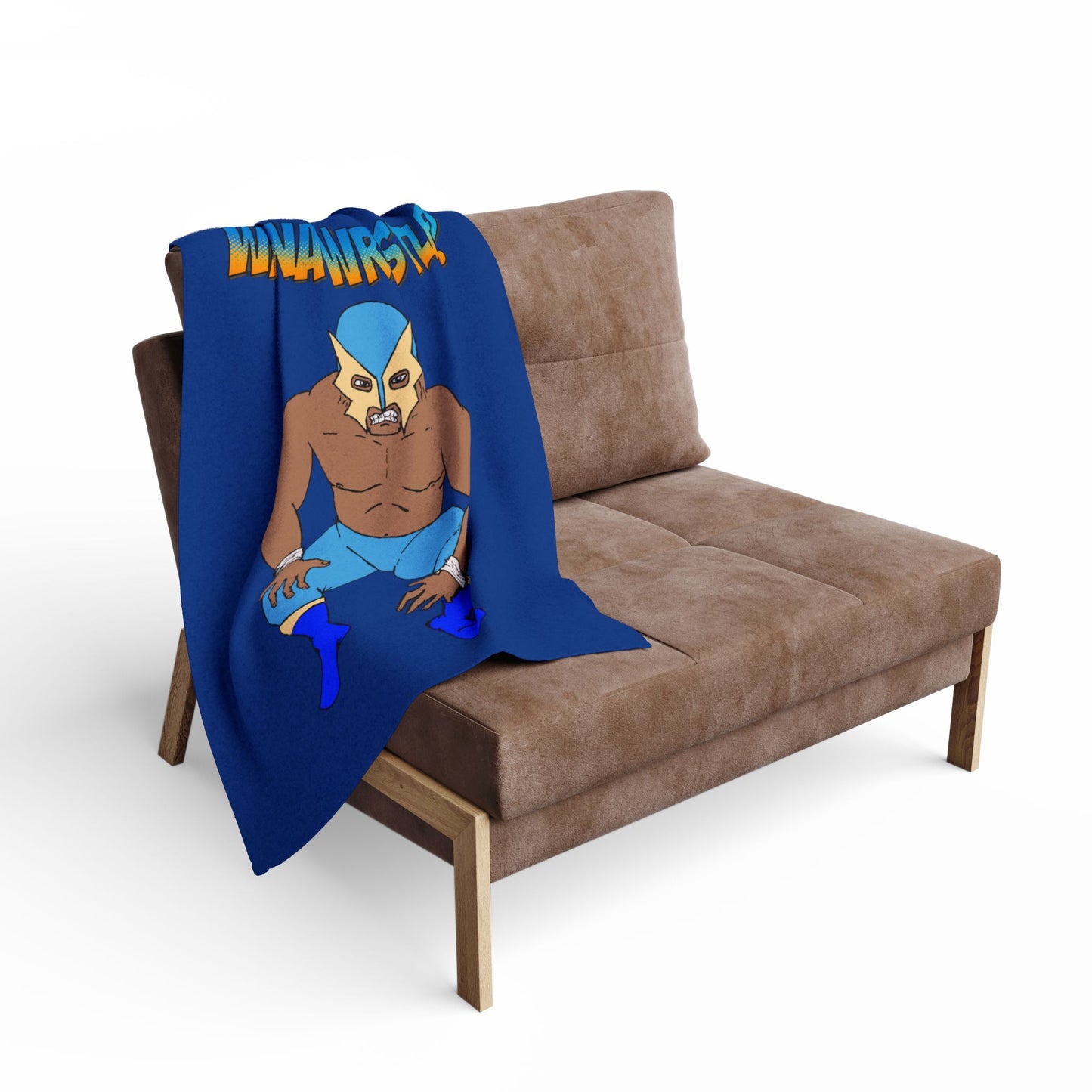 Wanna Wrestle? Arctic Fleece Blanket