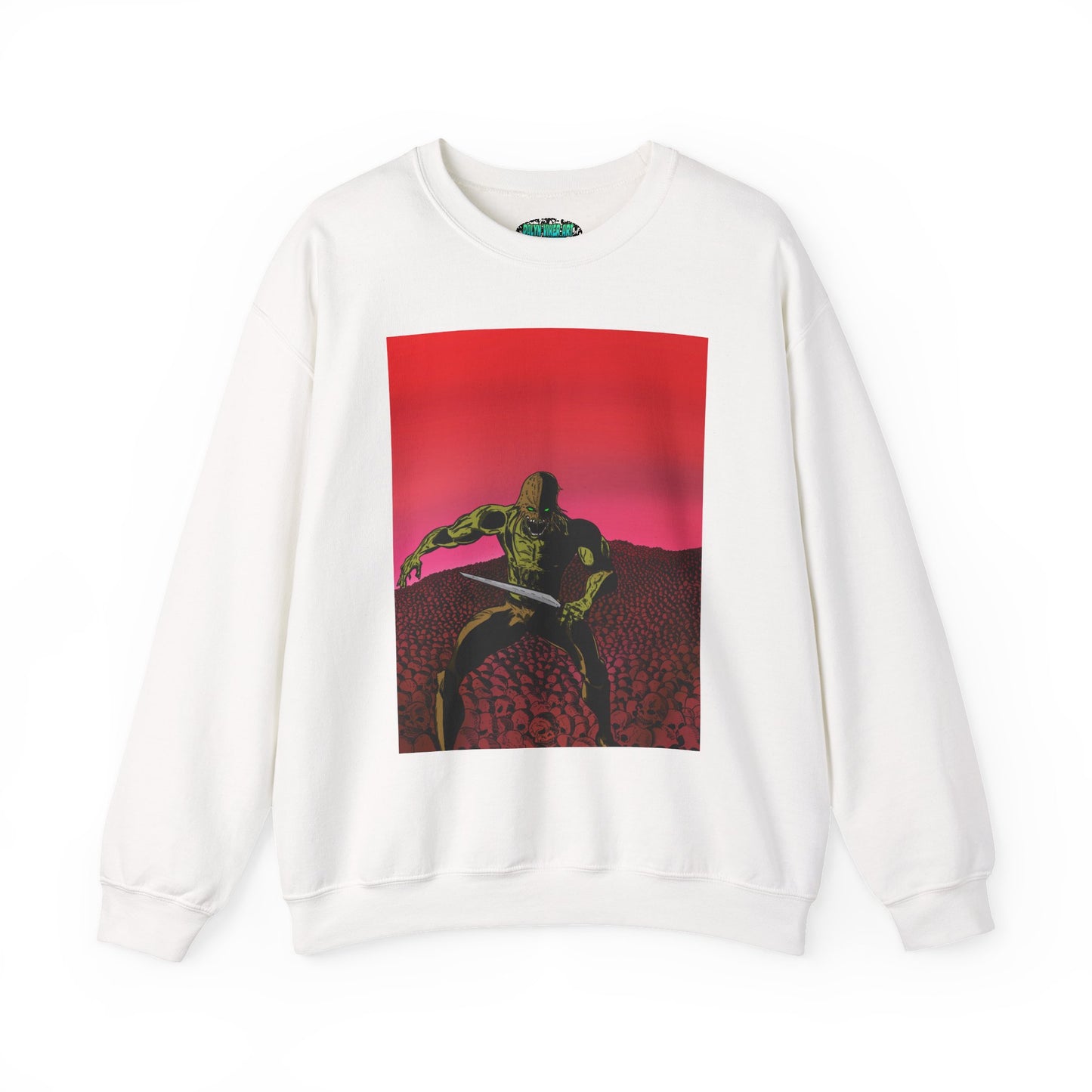 Retro Skull Master Graphic Unisex Crewneck Sweatshirt