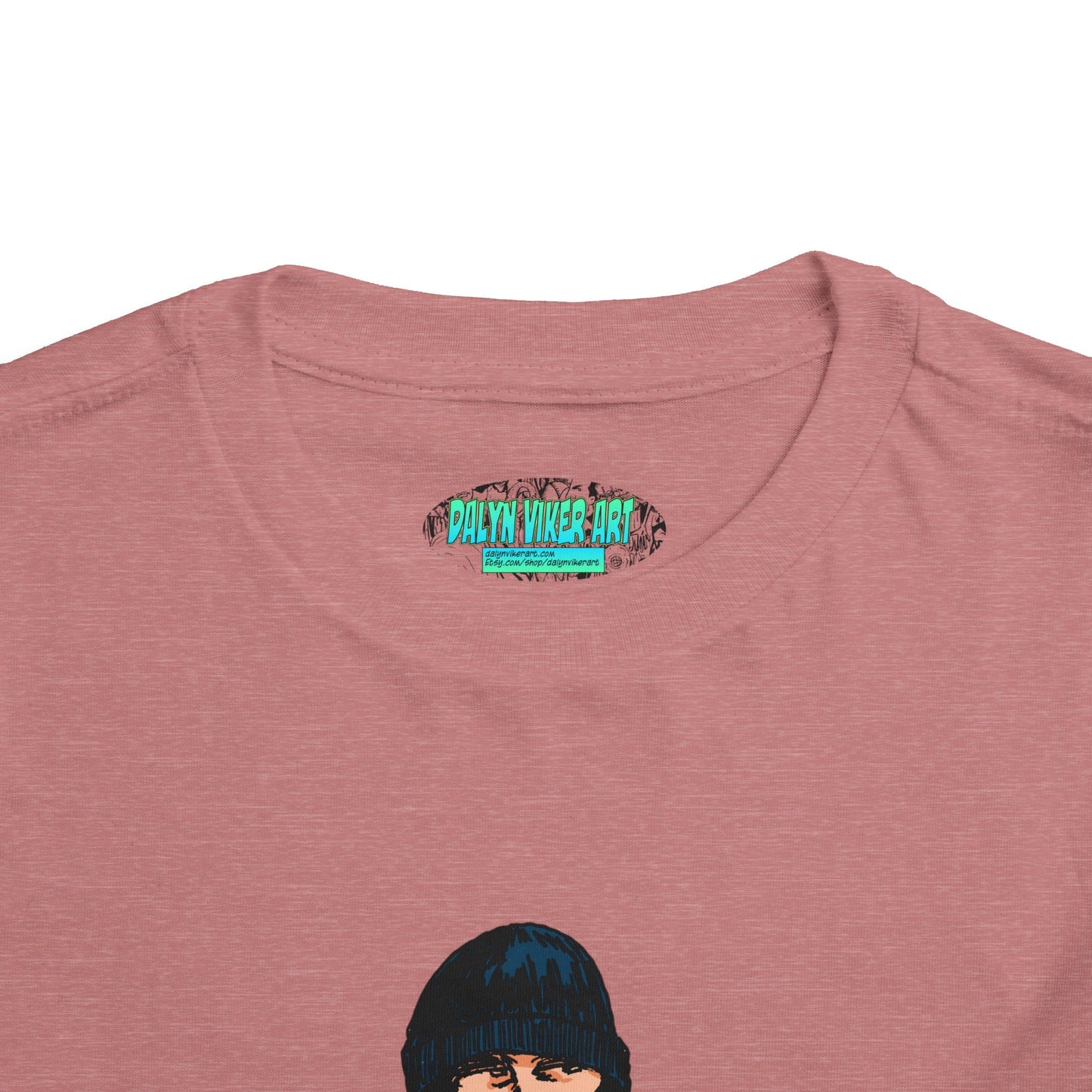 Toddler Tee — Cute Rude Skater Dude Kid Skateboard Graphic Shirt
