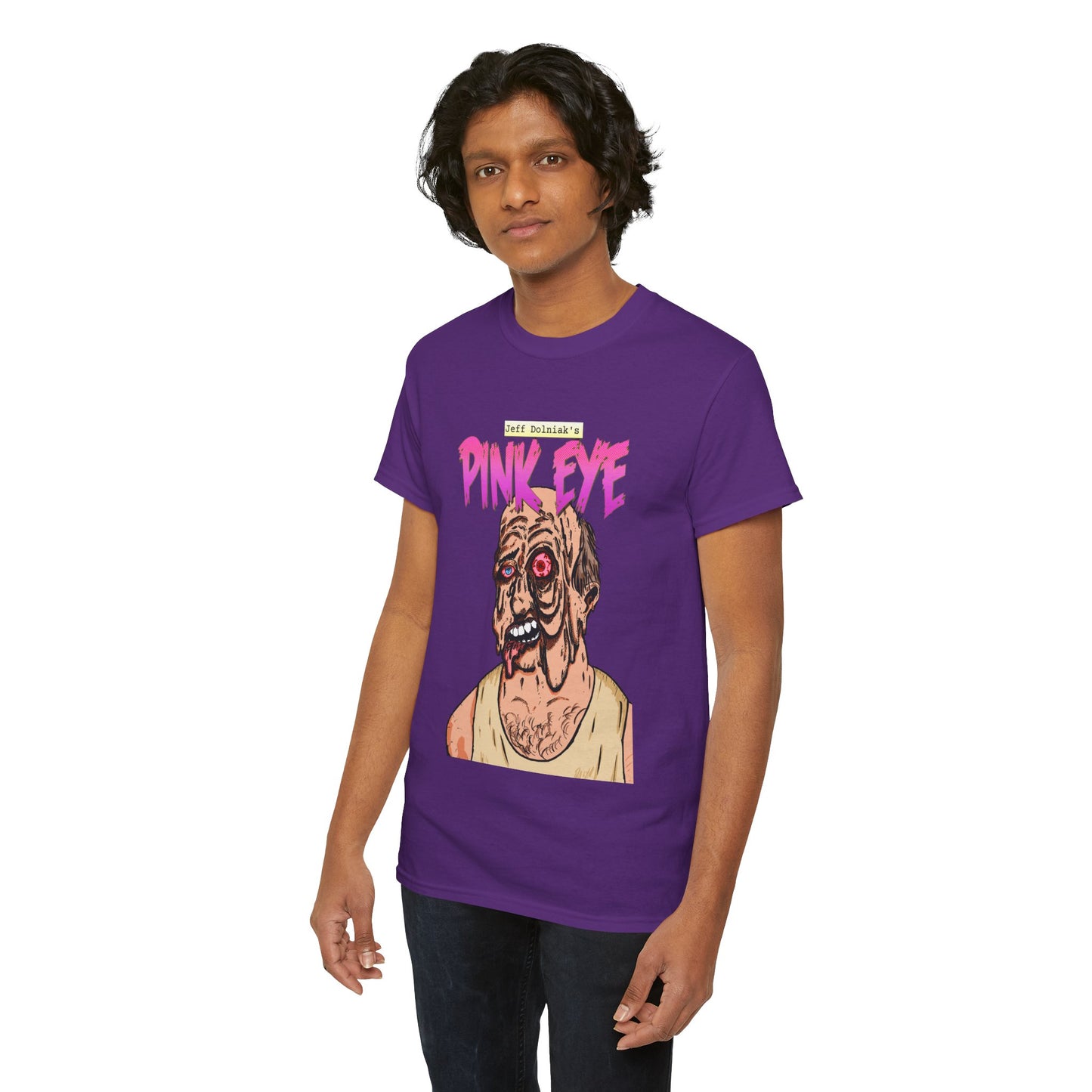 Pink Eye - Body Horror Illustration T-Shirt