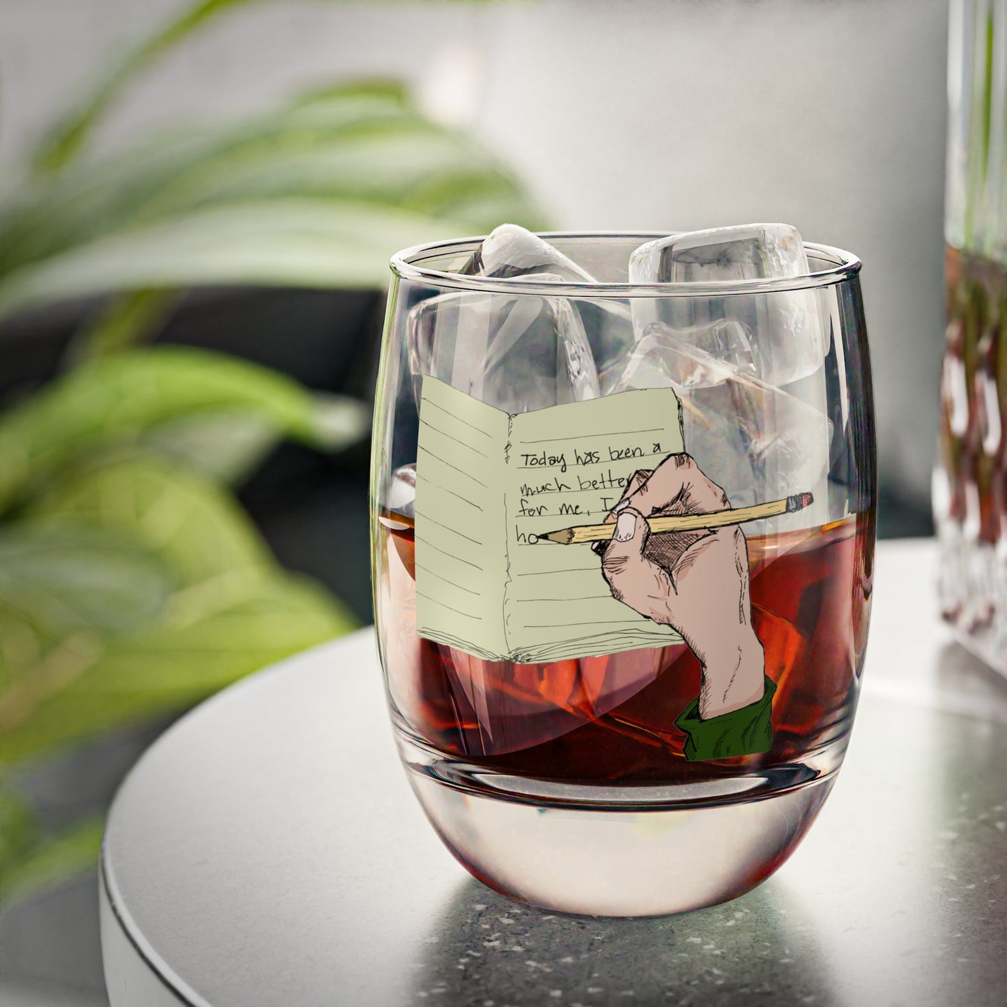 Better Day Whiskey Glass