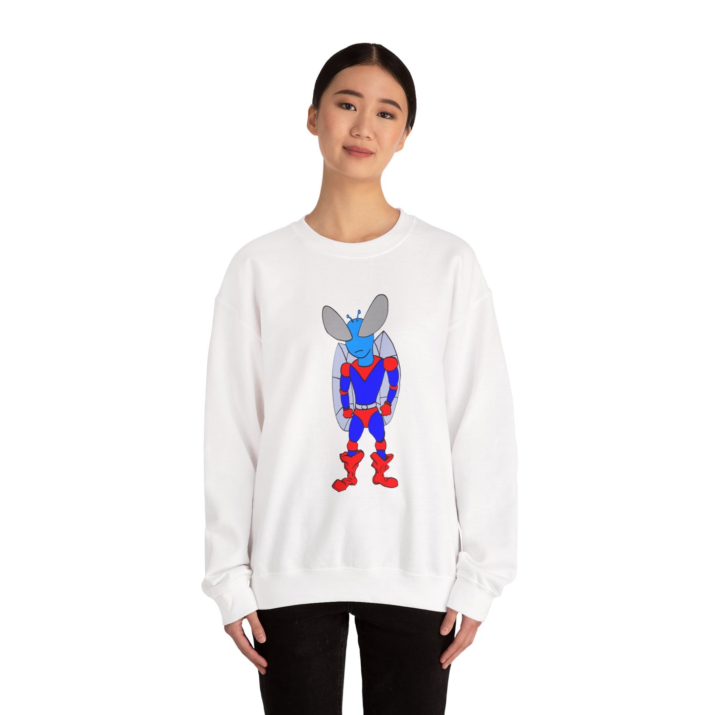 Superhero Agent 501 Unisex Heavy Blend™ Crewneck Sweatshirt