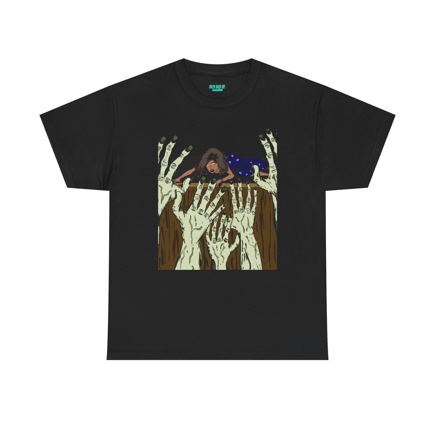 Spooky Unisex Heavy Cotton Tee, Halloween Shirt, Ghostly T-Shirt, Unisex Graphic Tee, Casual Wear for Halloween
