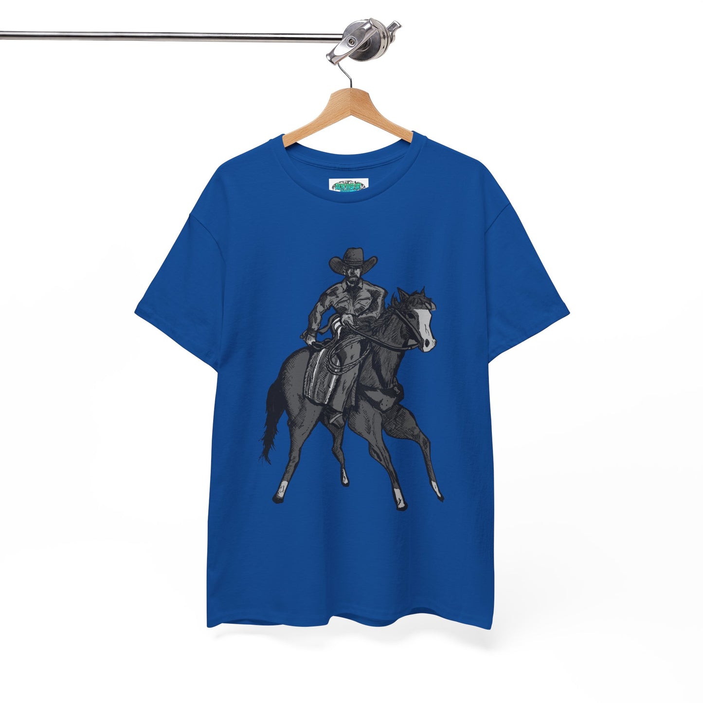 Cowboy on Horseback T‑Shirt — Vintage Western Rodeo Tee