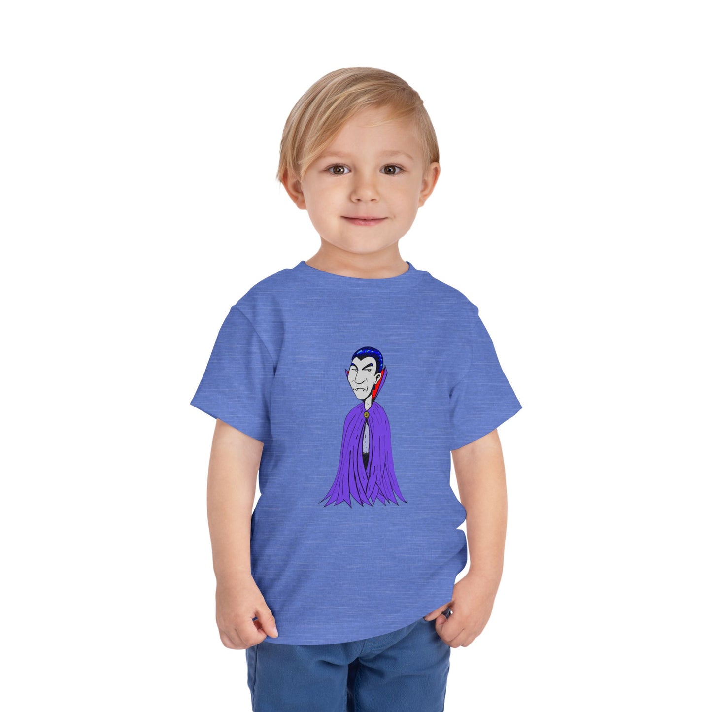 Toddler Tee — Cute Cartoon Vampire Graphic Shirt for Kids