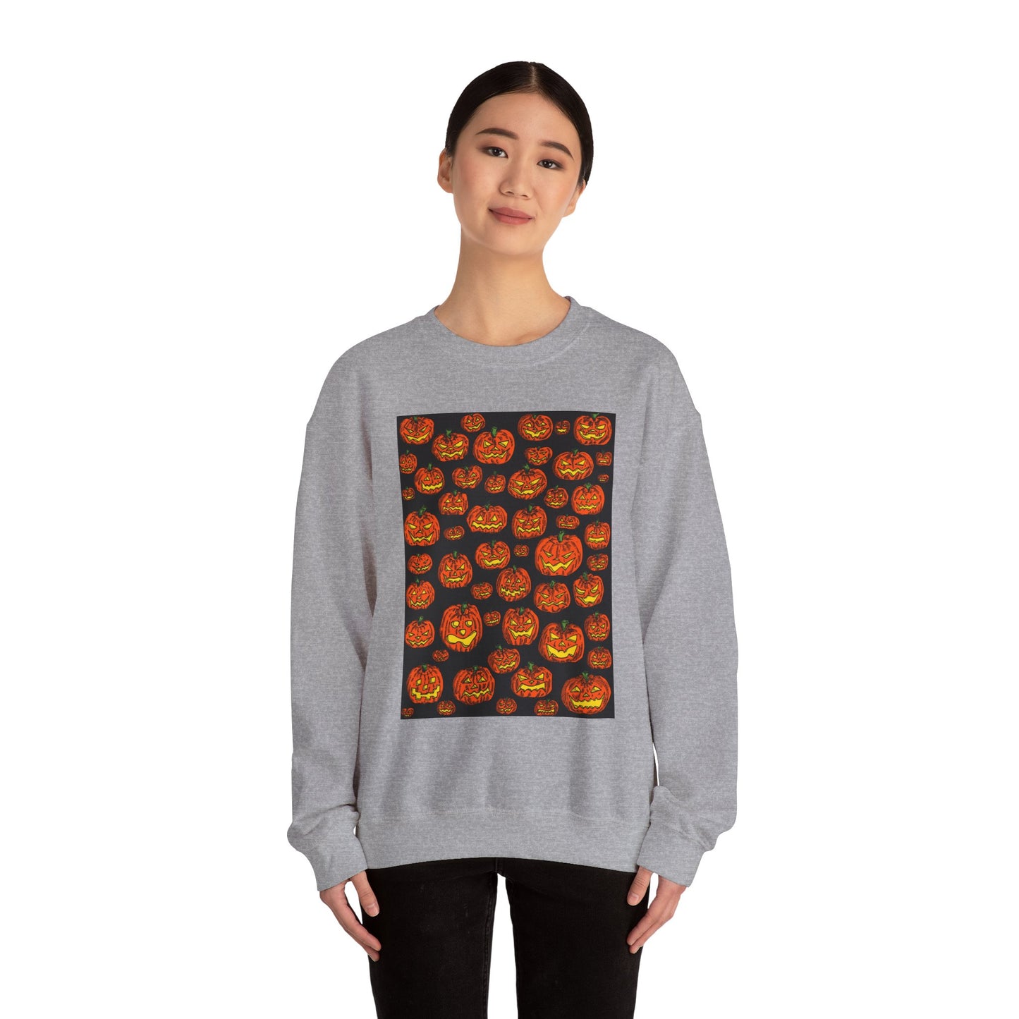 Pumpkin Patch Crewneck Sweatshirt for Fall Celebrations