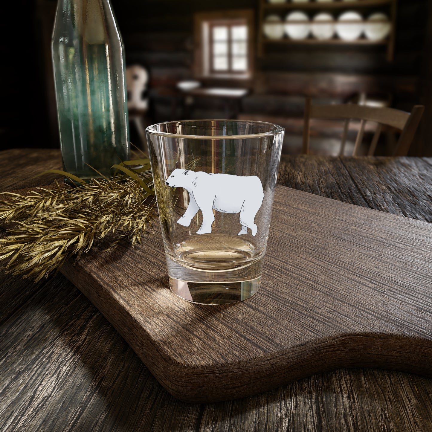 Polar Bear Shot Glass – 1.5oz, Perfect for Wildlife Lovers