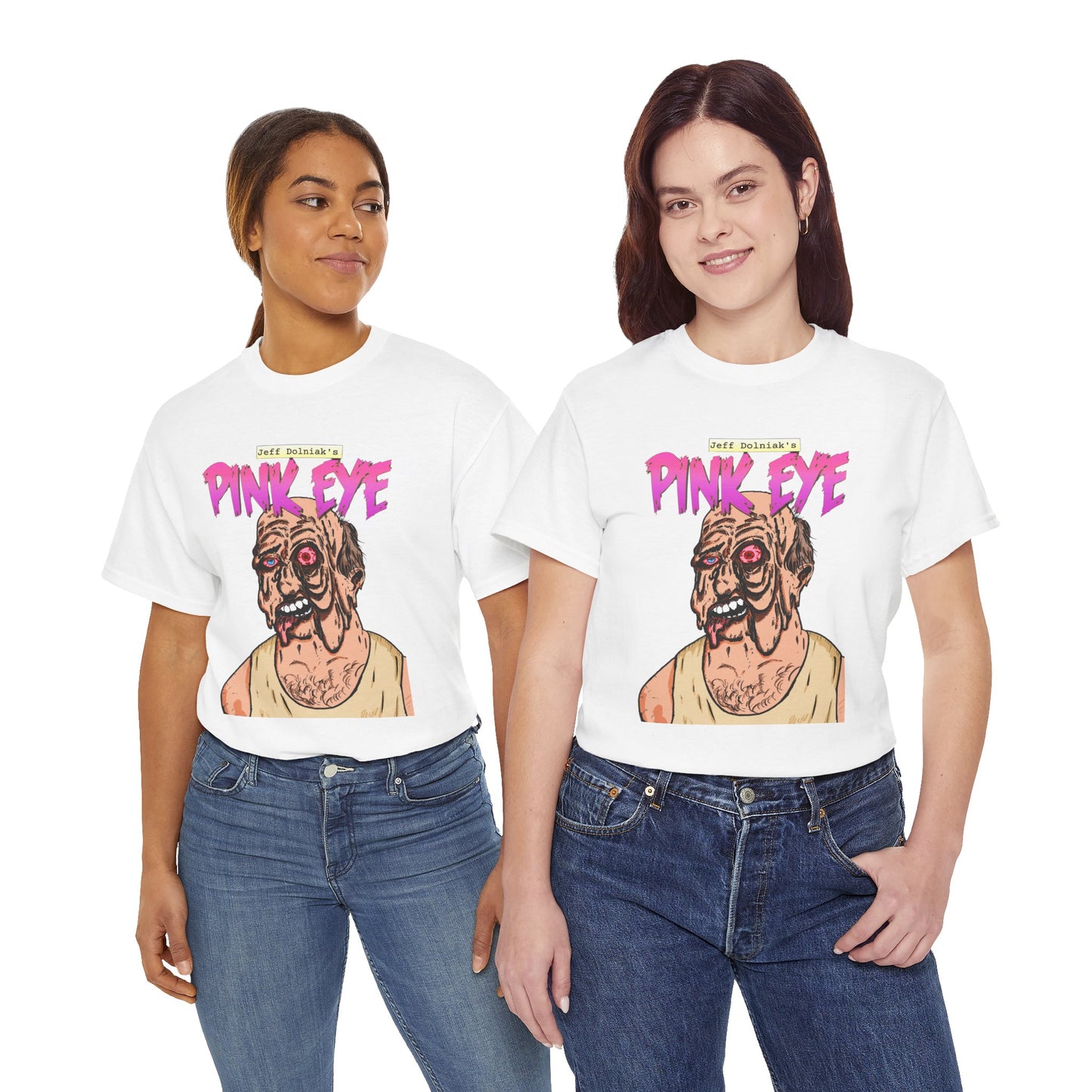 Pink Eye - Body Horror Illustration T-Shirt