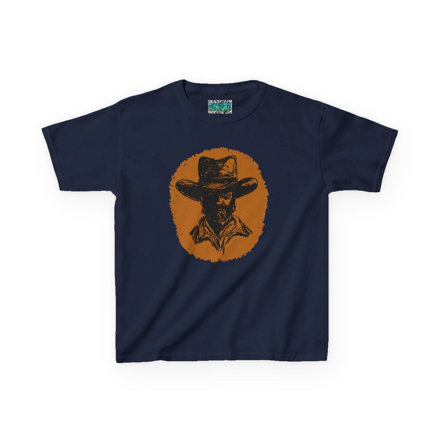 Southwestern Cowboy Kids Heavy Cotton™ Tee