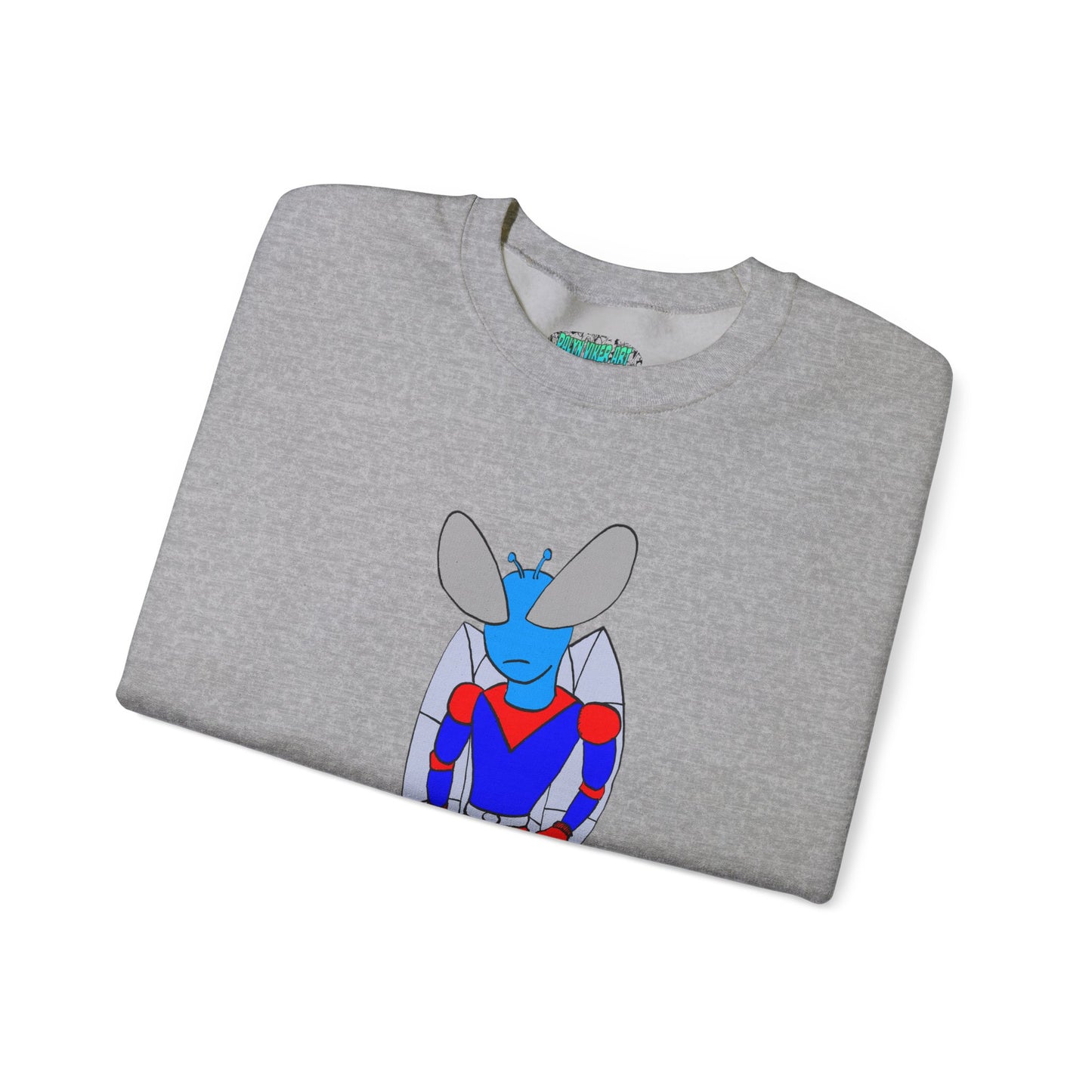 Superhero Agent 501 Unisex Heavy Blend™ Crewneck Sweatshirt