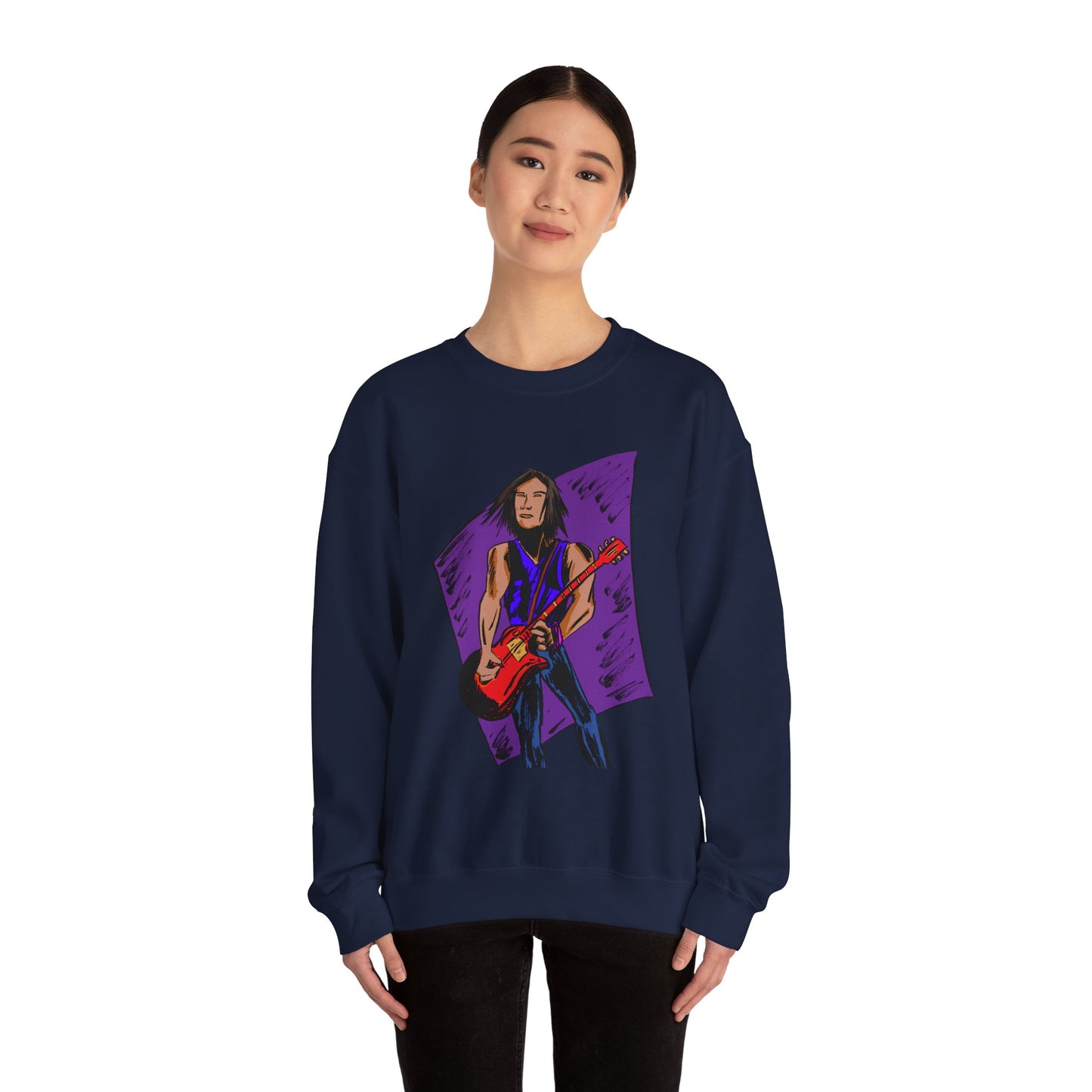 Rock Star Vintage Crewneck Sweatshirt
