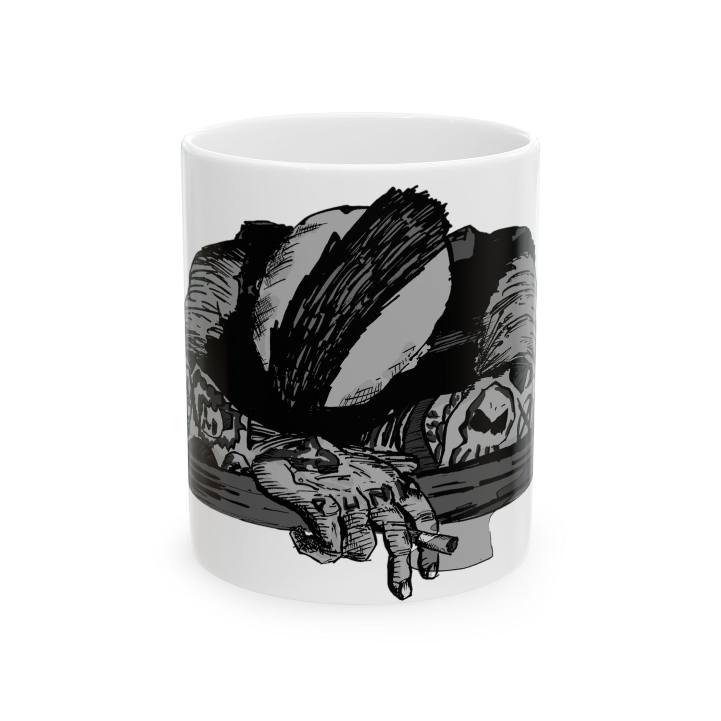 Punk and Done Ceramic Mug - 11oz