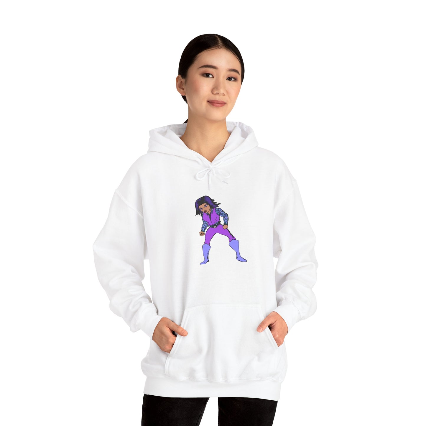 Funky Superhero Hoodie: Unisex Sweatshirt, Cozy Gift for Cartoon Lovers, Perfect for Comfy Days, Great for Halloween