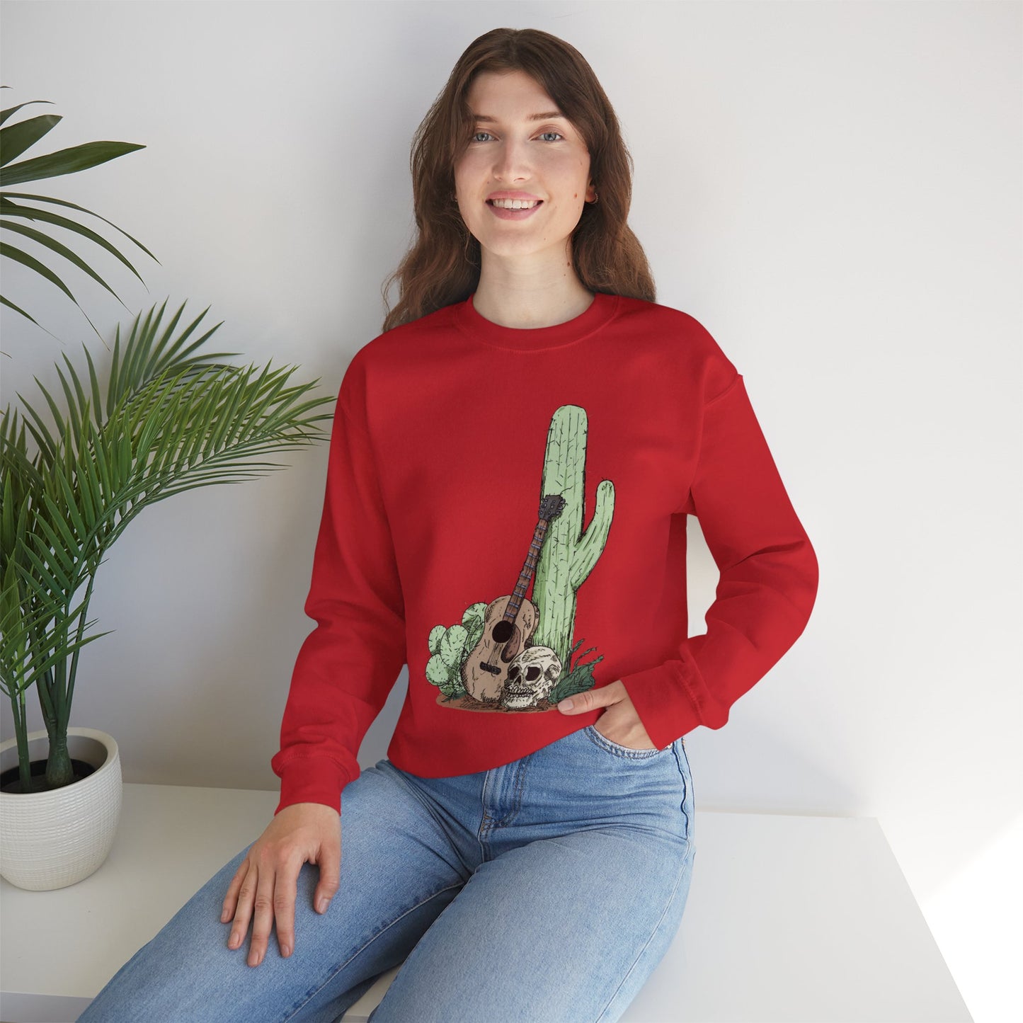 Cactus & Guitar Sweatshirt