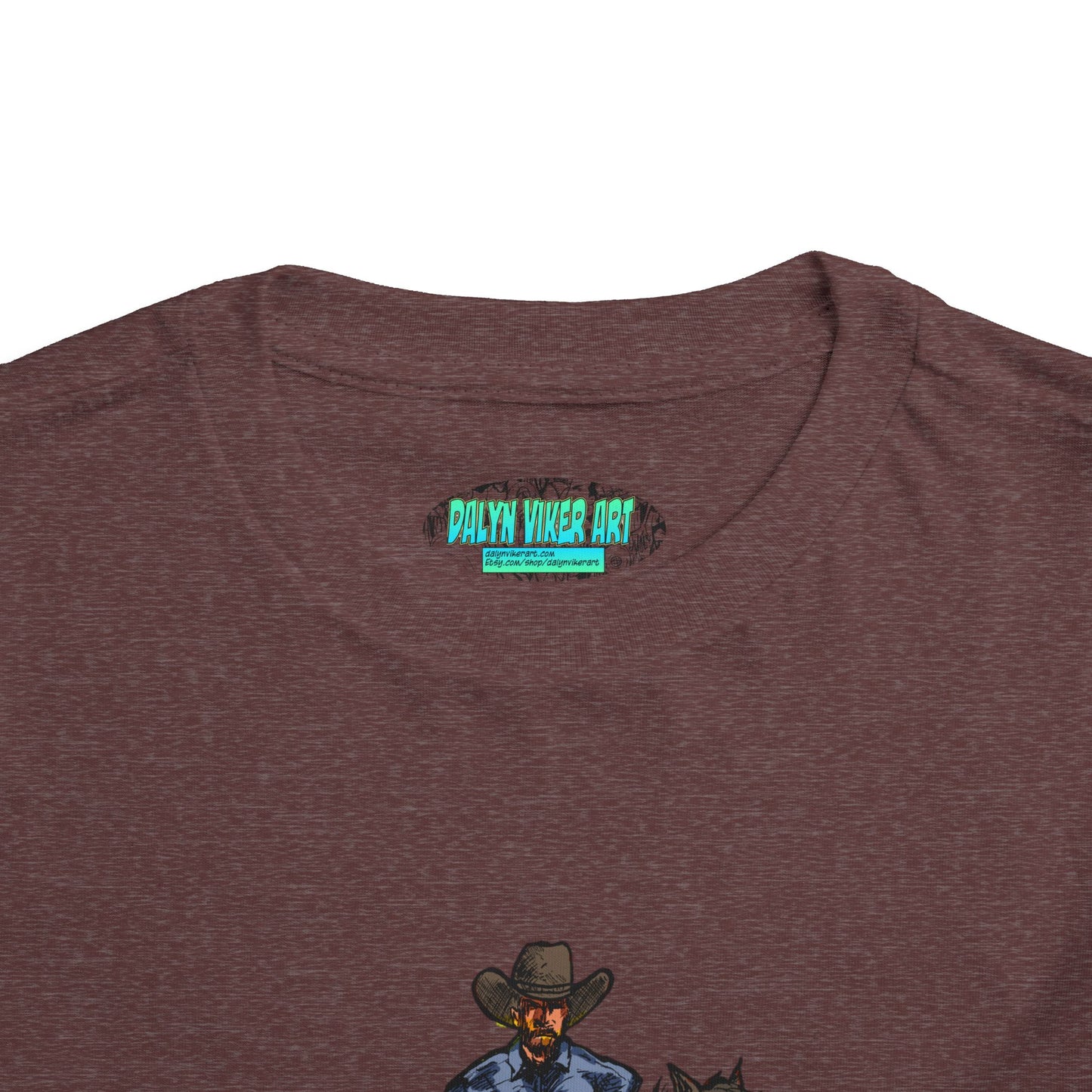 Cowboy on Horse Toddler Tee