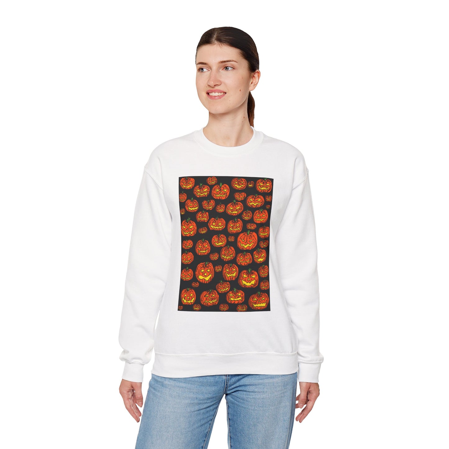 Pumpkin Patch Crewneck Sweatshirt for Fall Celebrations