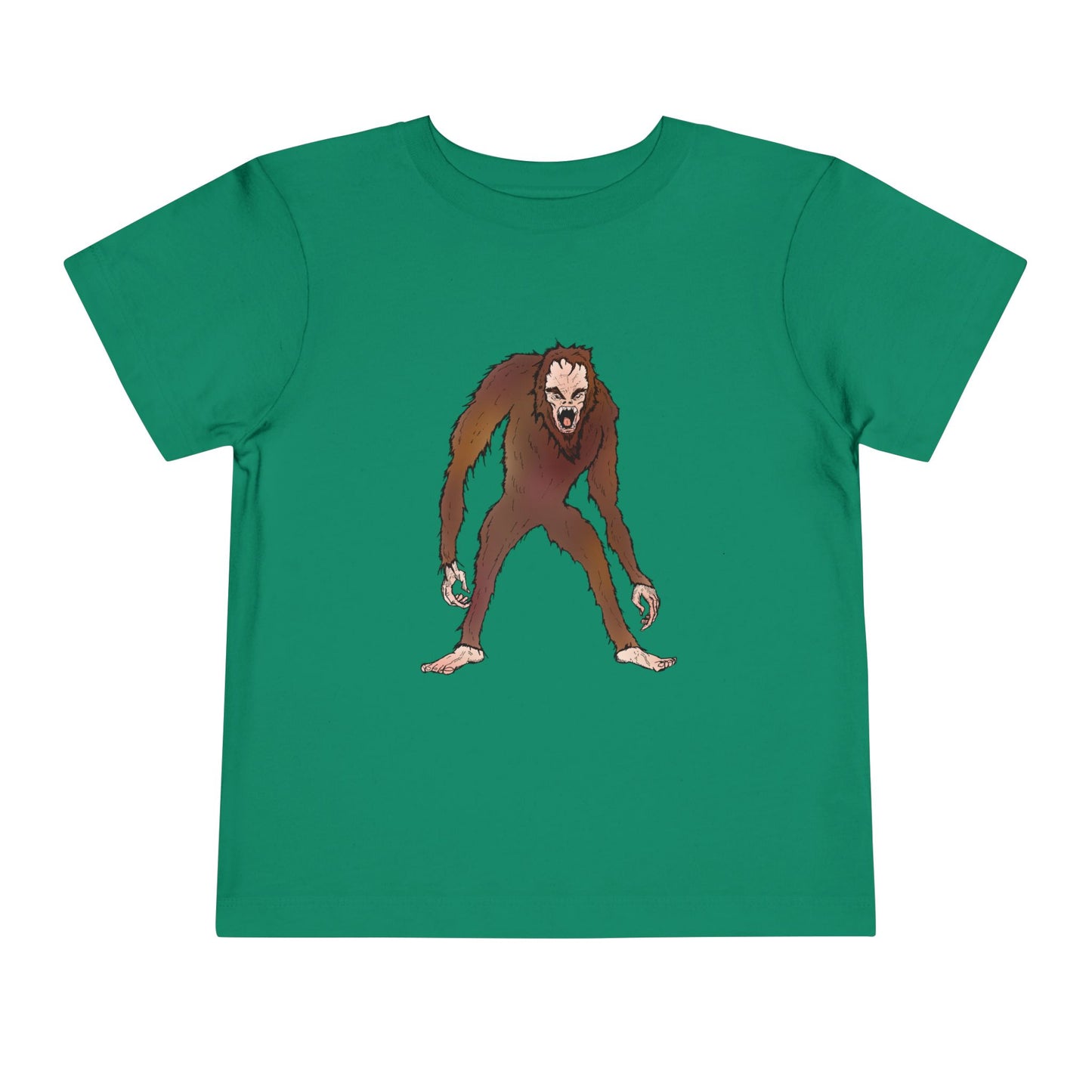 Toddler Tee — Cute Cartoon Kid-Friendly Bigfoot Graphic Shirt