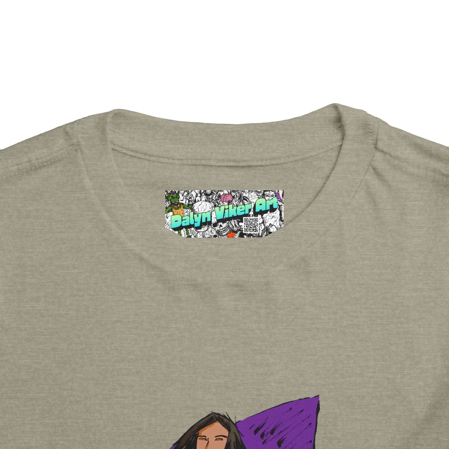 Toddler Tee — Rock Star Guitarist Graphic Kids Shirt
