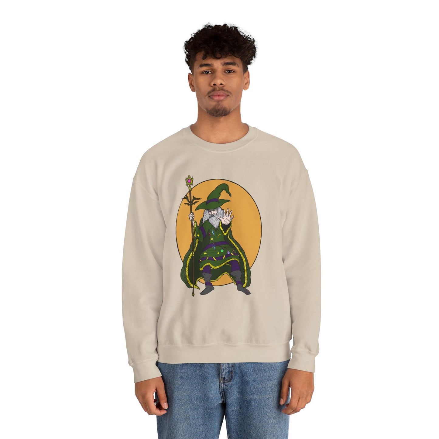 Wizard-Themed Unisex Crewneck Sweatshirt