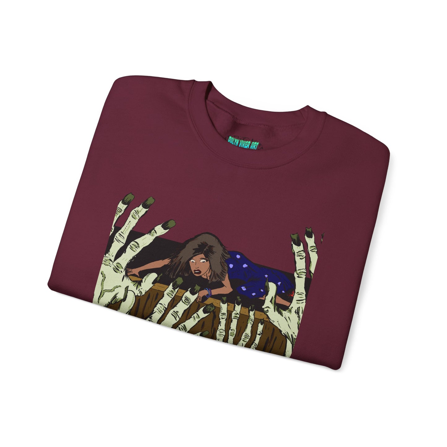 Haunting Hands Crewneck Sweatshirt - Unisex Heavy Blend™