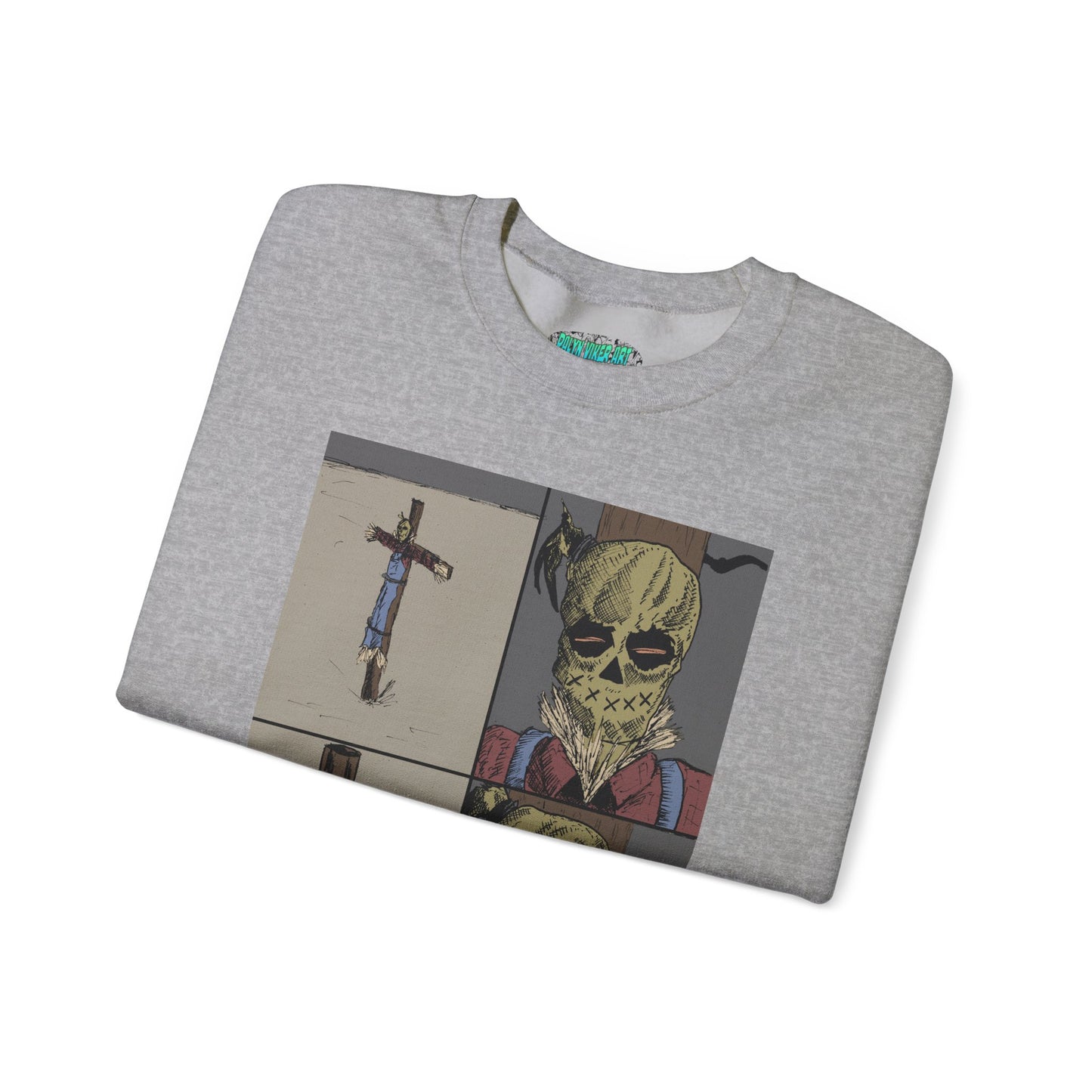 Scarecrow Graphic Crewneck Sweatshirt