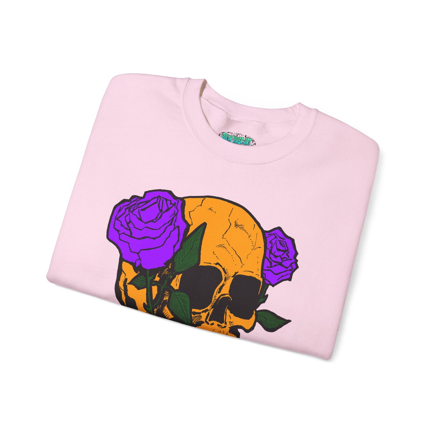 Skull & Roses Sweatshirt - Unisex Heavy Blend™ Crewneck