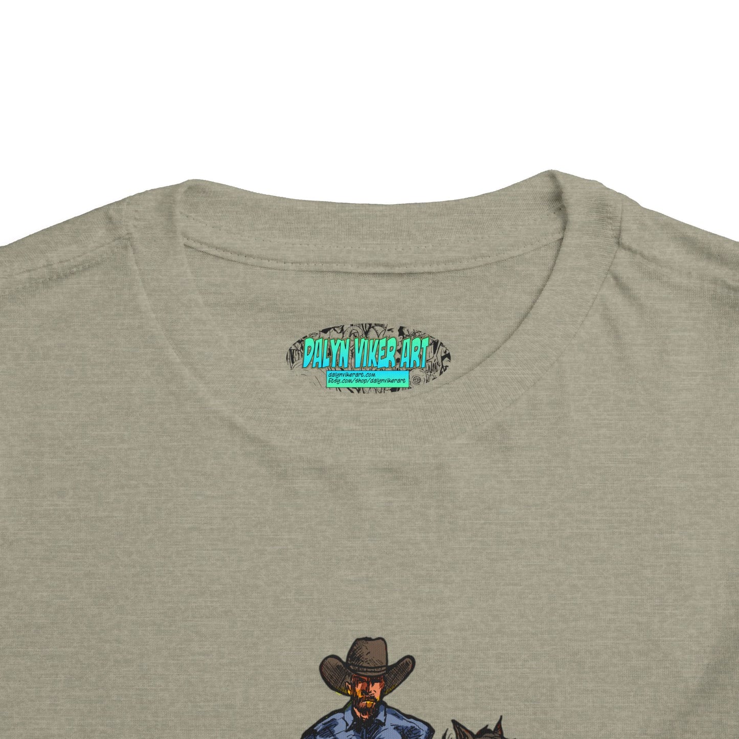 Cowboy on Horse Toddler Tee